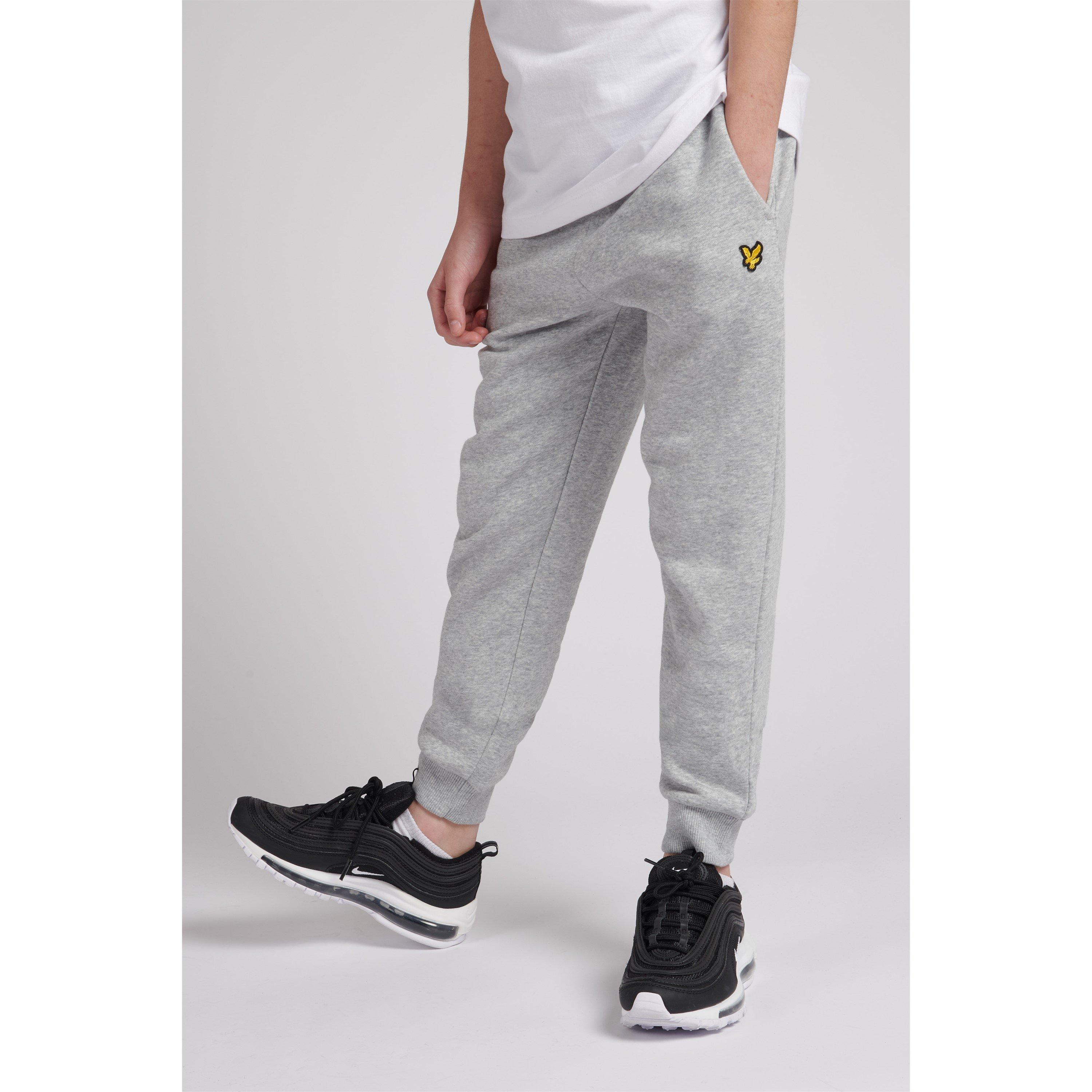 Grey Heather - Lyle and Scott - Jogging Bottoms Junior - 4