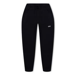 Off White Logo Jogging Bottoms Juniors