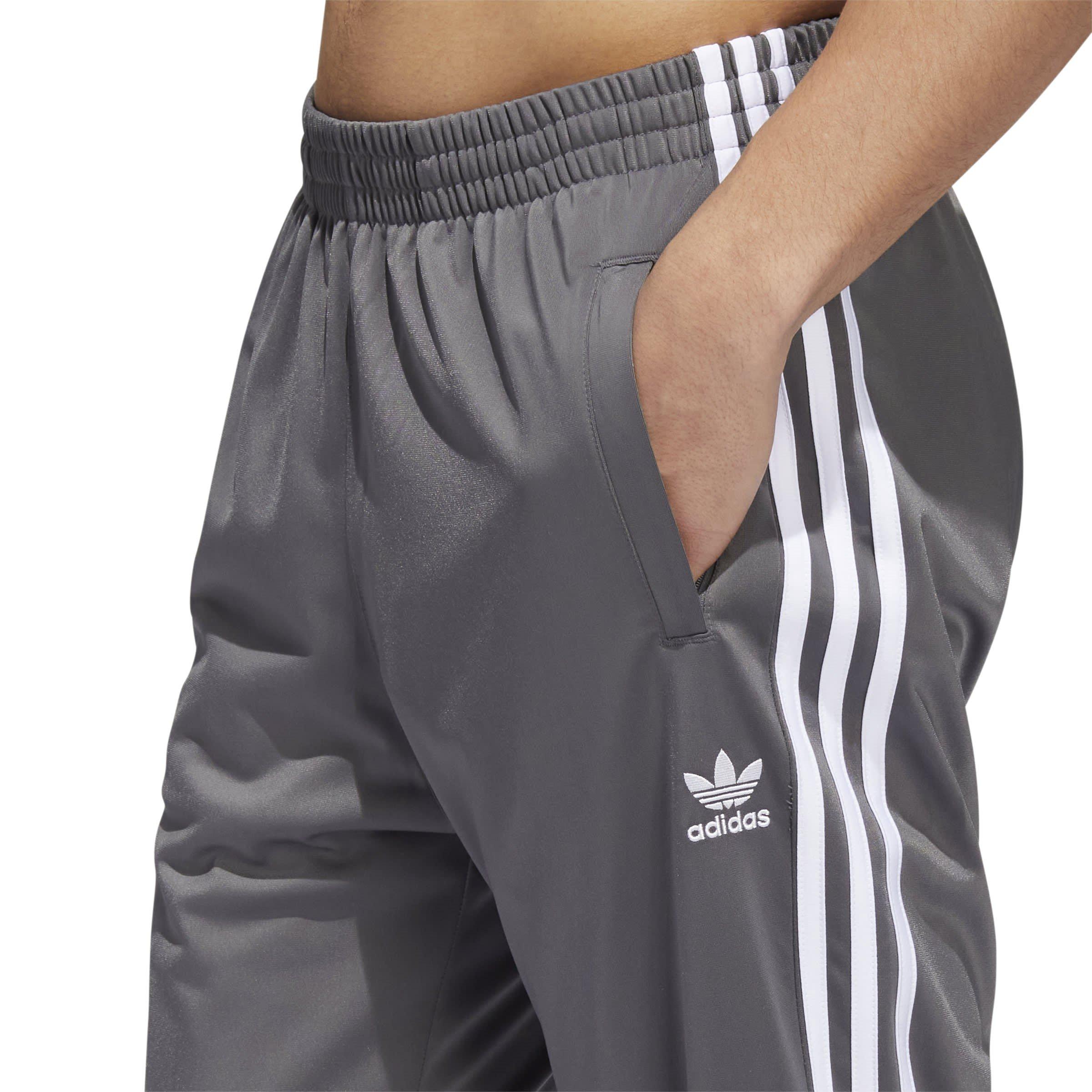Grey - adidas Originals - Men's Closed Hem Jersey Jogging Bottoms, Closed Hem Design - 5