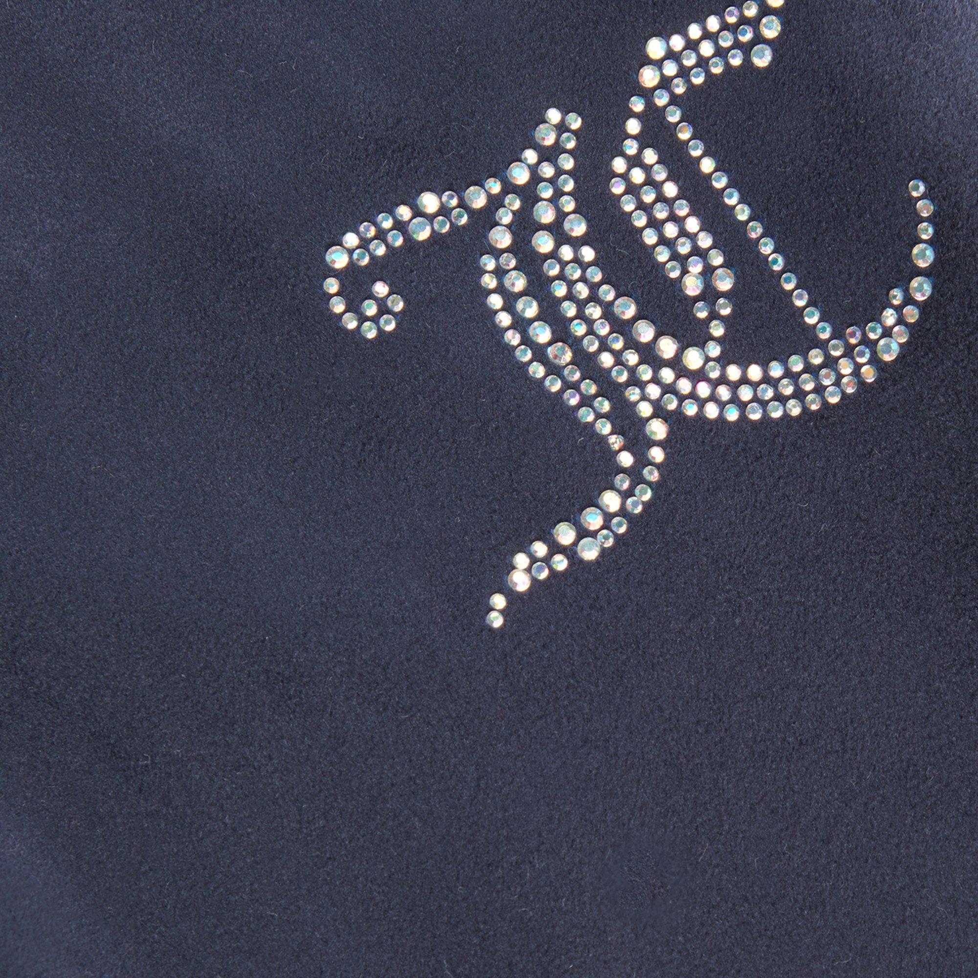 Night Sky 883 - Juicy Couture - Girls Diamante Velour Bootcut Joggers - 3