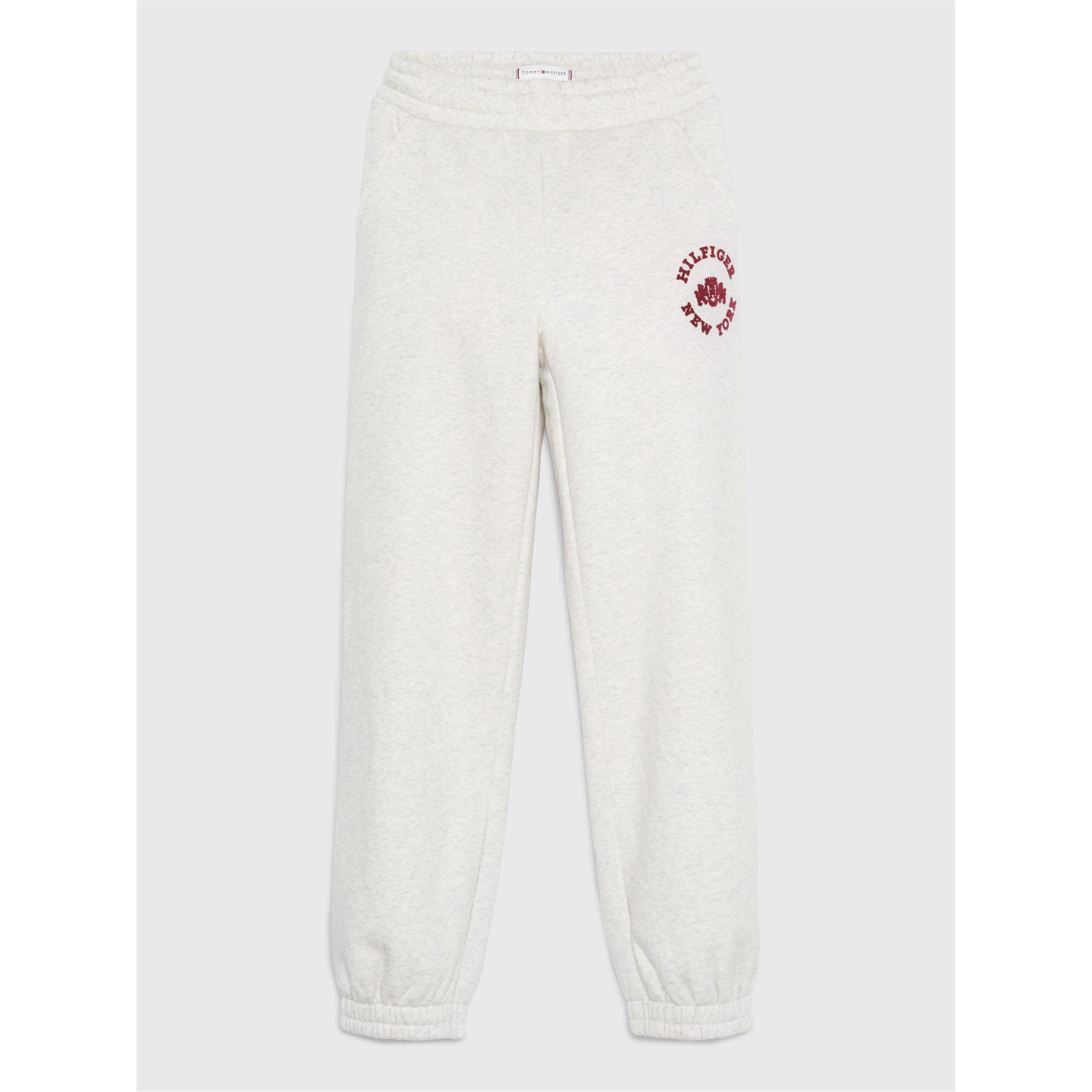Lgt Grey P1N - Tommy Hilfiger - Crest Varsity Sweatpants Juniors - 1
