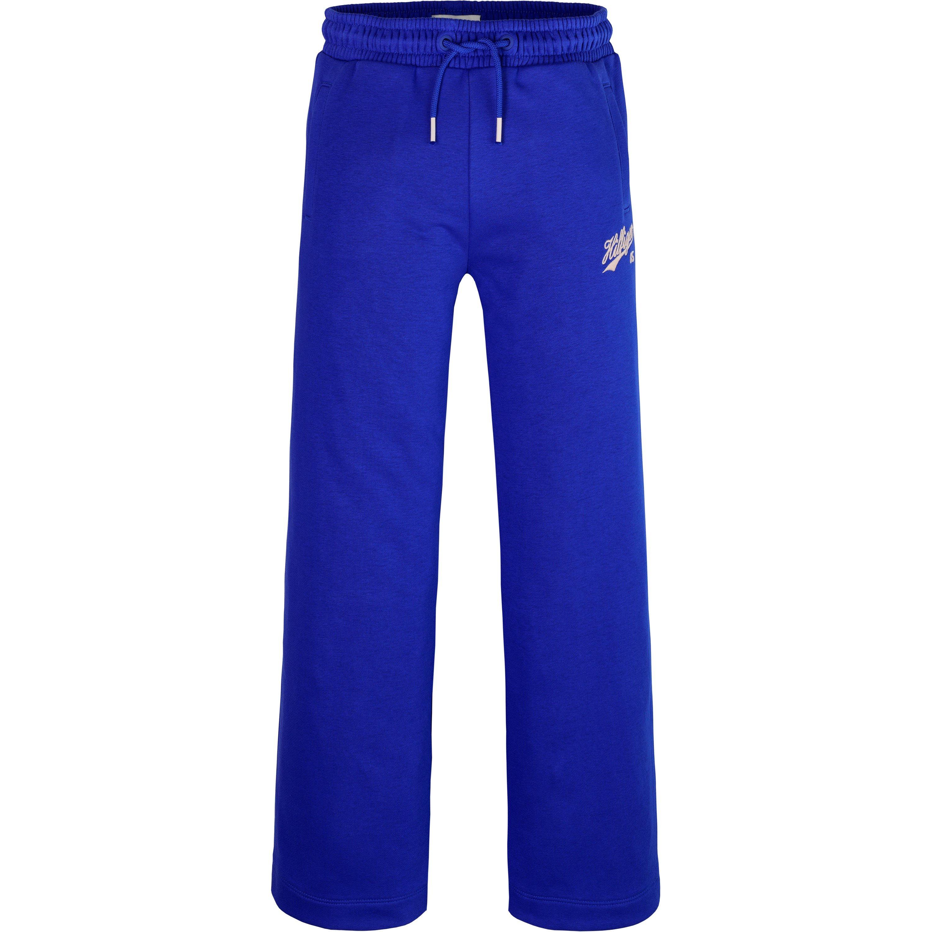 Ultra Bleu - Tommy Hilfiger - Script Wide Leg Sweatpants Juniors - 1