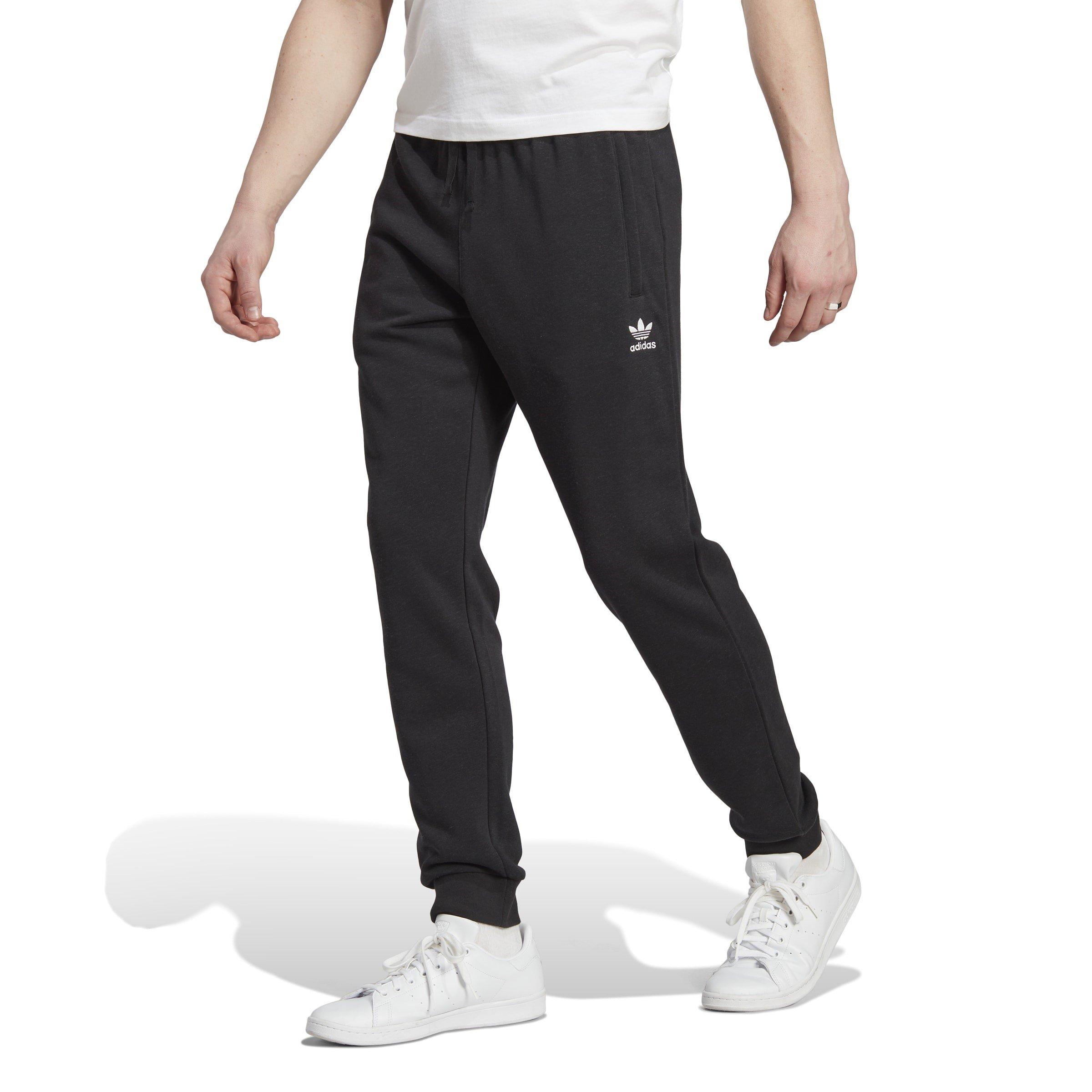 Black - adidas Originals - Closed Hem Fleece Joggers - 2