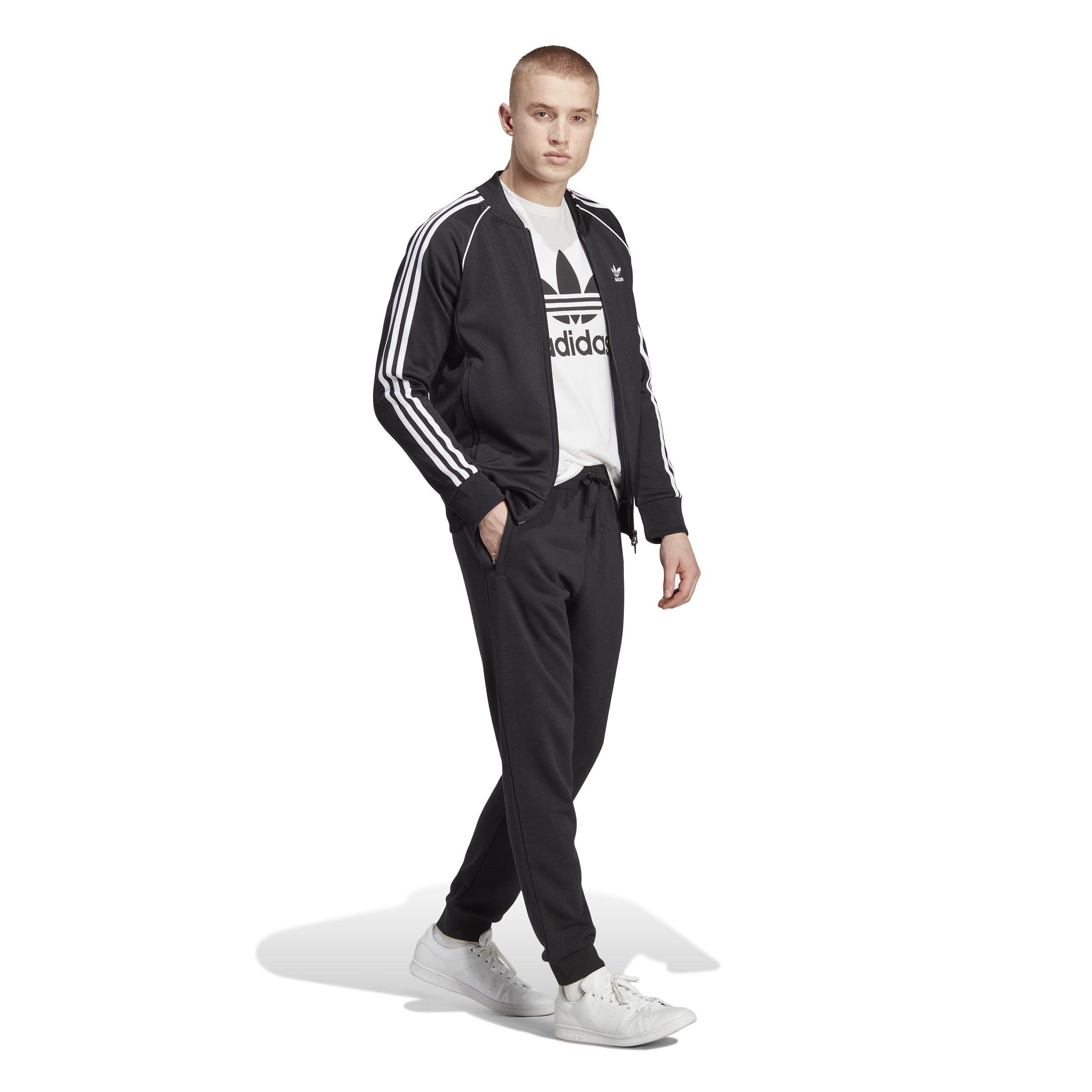 Black - adidas Originals - Closed Hem Fleece Joggers - 4