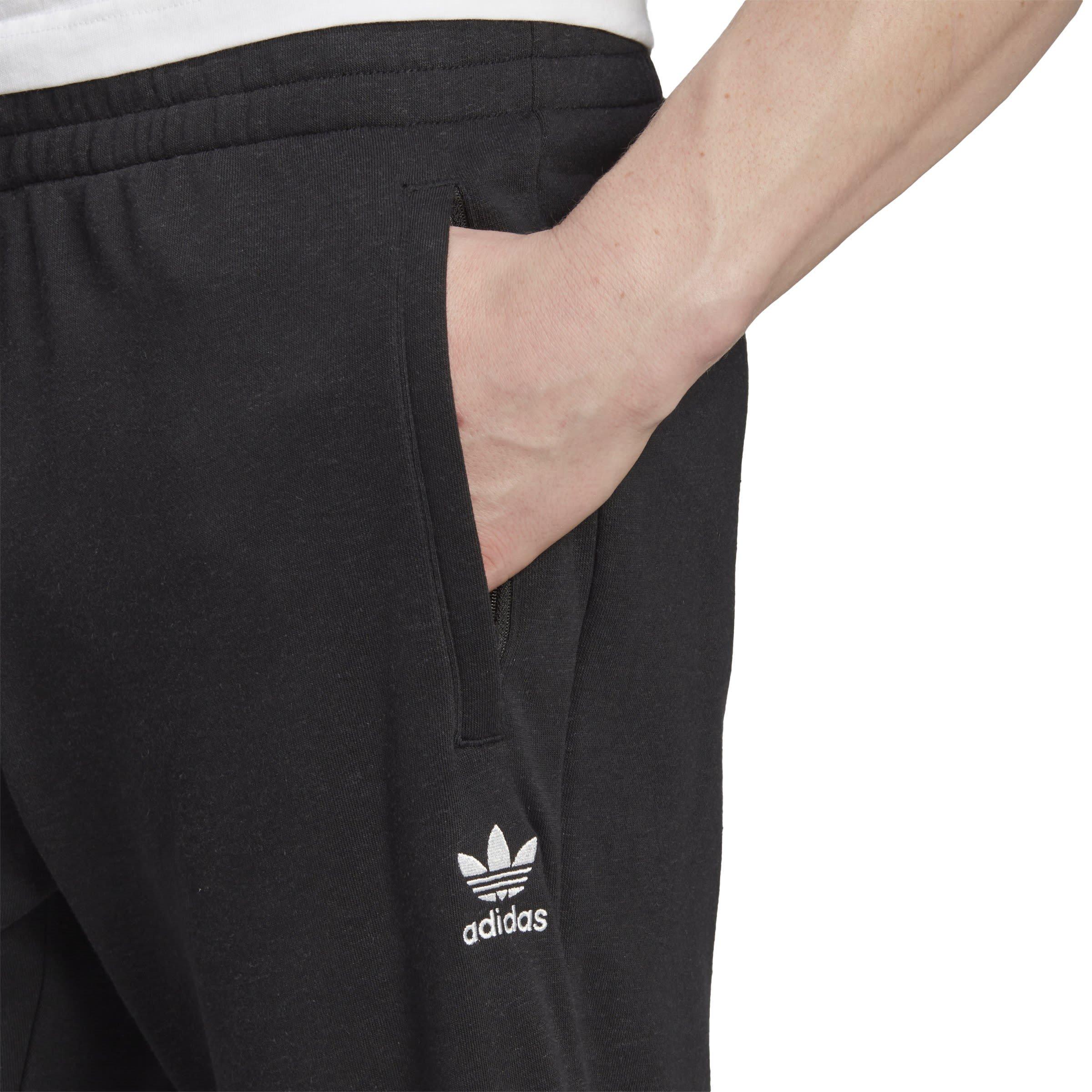 Black - adidas Originals - Closed Hem Fleece Joggers - 5