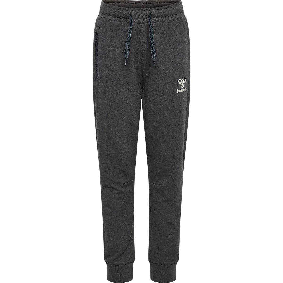 Grey - Hummel - Kids' Closed Hem Fleece Joggers - 1