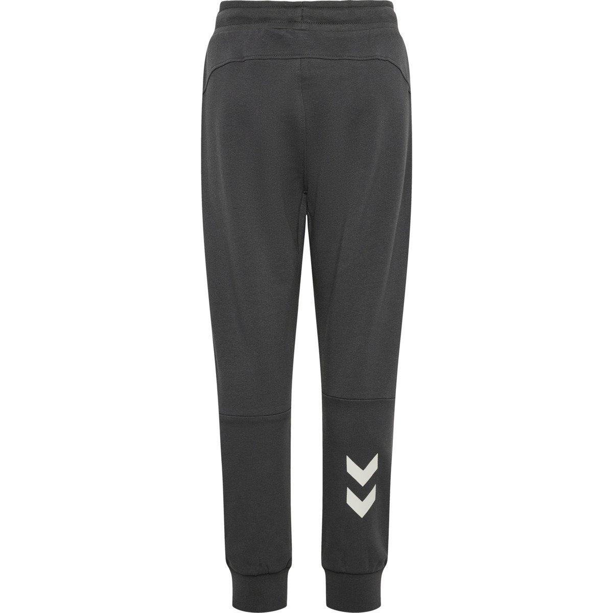 Grau - Hummel - Kids' Closed Hem Fleece Joggers - 2