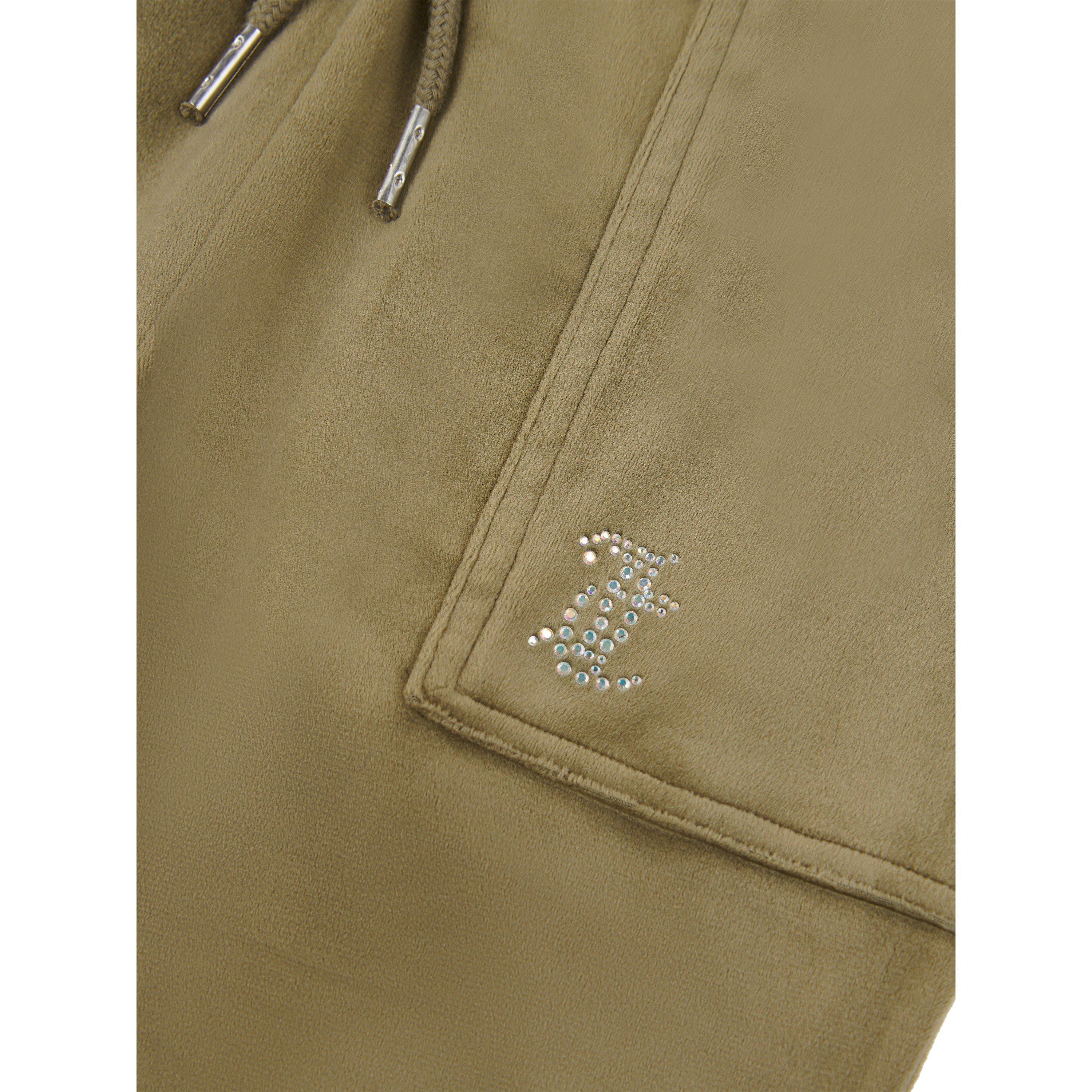 Tea Leaf E89 - Juicy Couture - Kids' Velour Diamante Monogram Joggers - 3