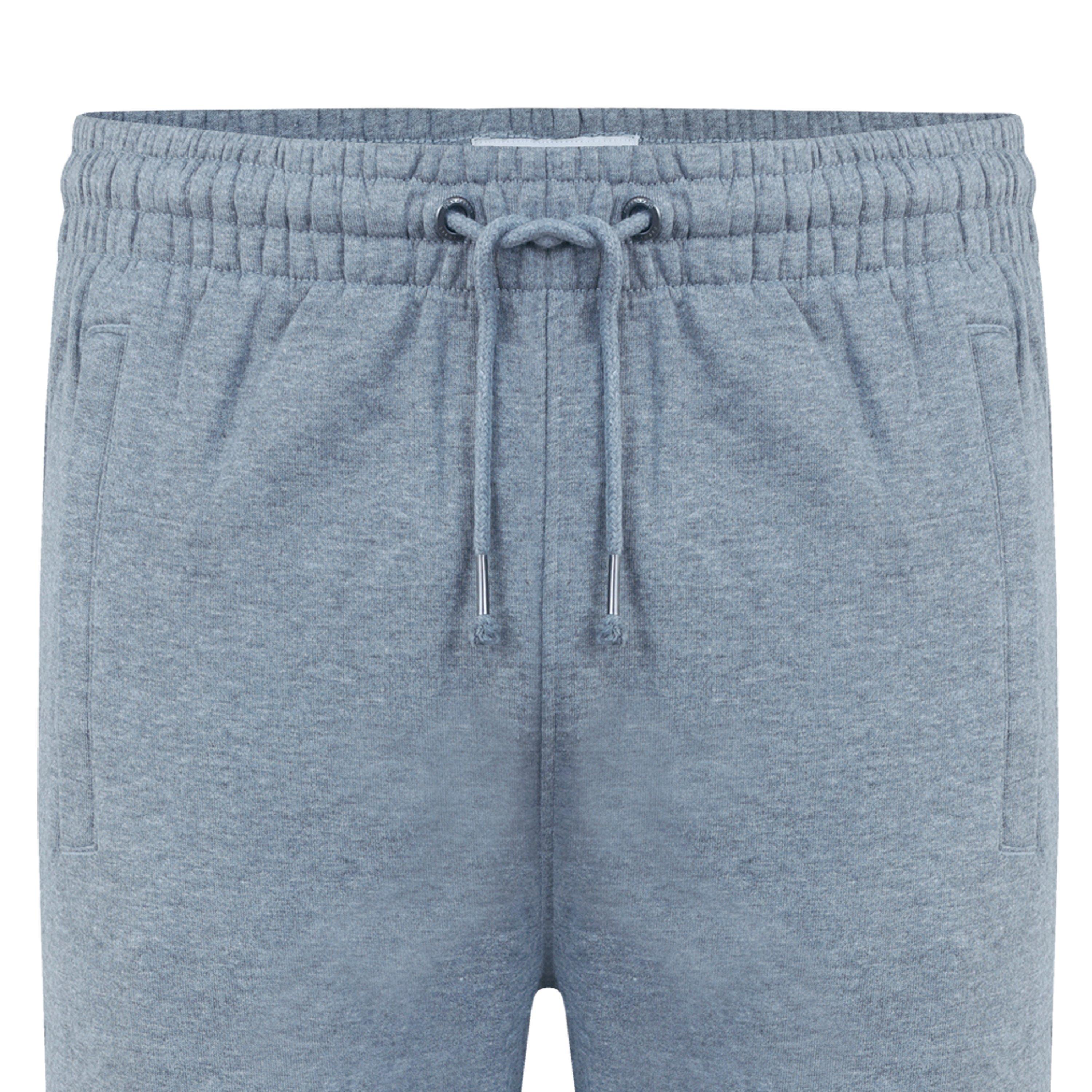 Grey Marl - Firetrap - Men's Hybrid Closed Hem Fleece Joggers - 4
