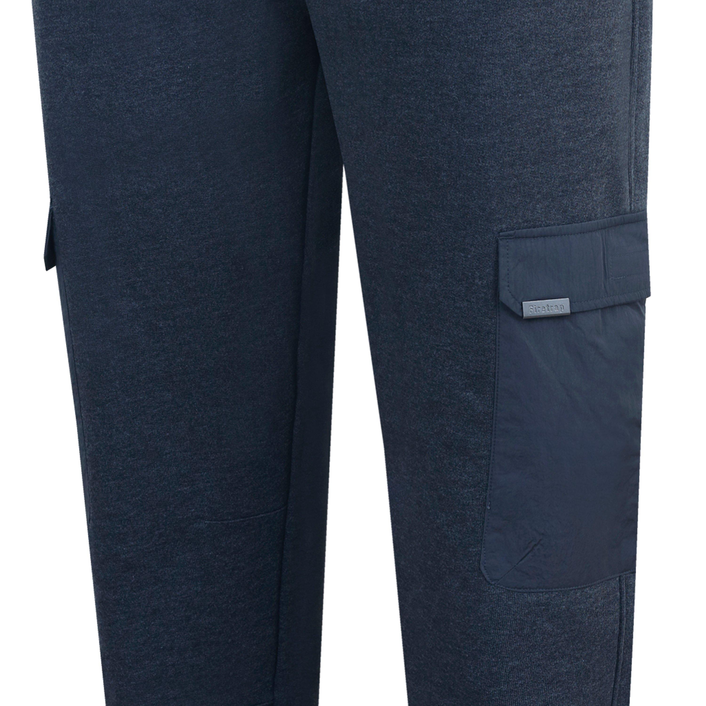 Carbone Marlboro - Firetrap - Hybrid Closed Hem Fleece Joggers - 4