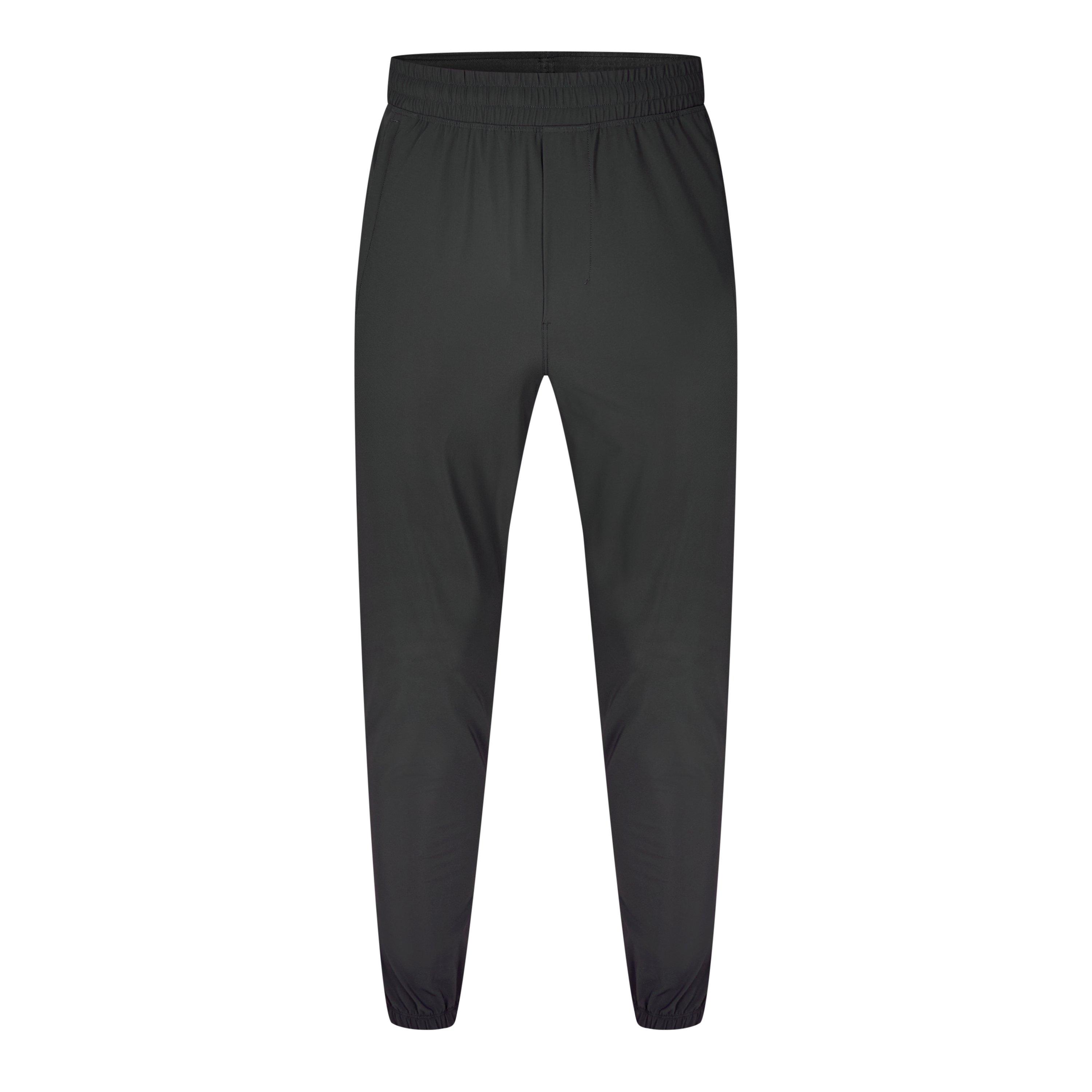 Black - Lululemon - Men's Pace Breaker Closed Hem Fleece Tapered Fit Joggers - 5