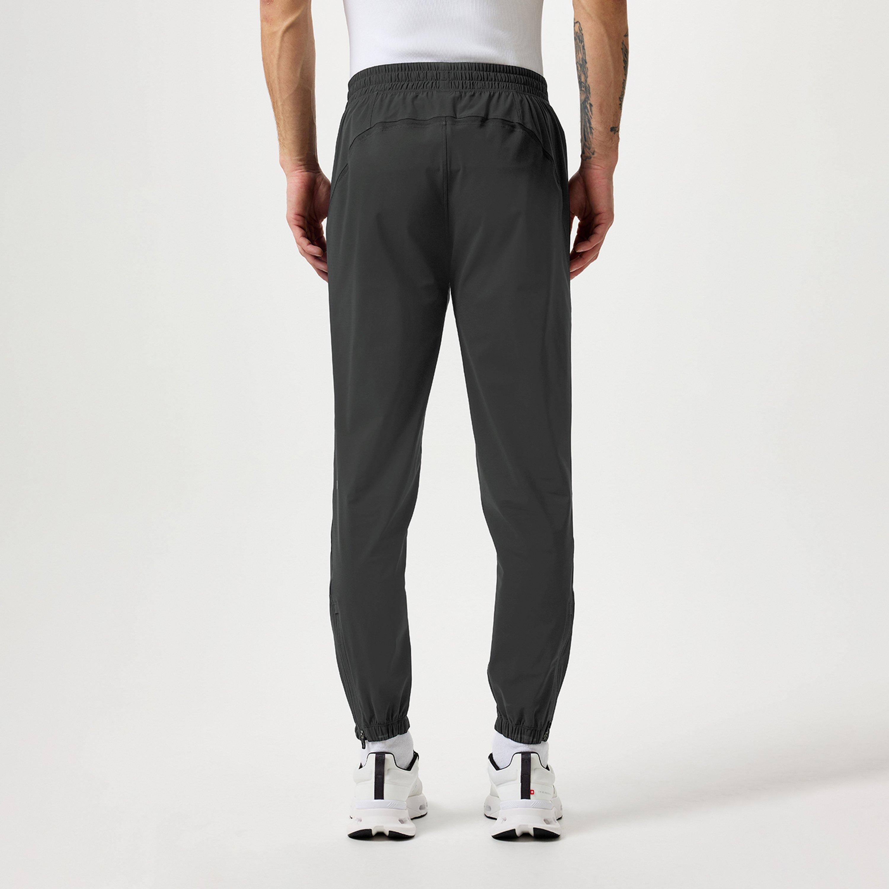 Black - Lululemon - Men's Pace Breaker Closed Hem Fleece Tapered Fit Joggers - 3