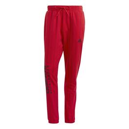 adidas Originals Pinstripe Fleece Joggers Mens