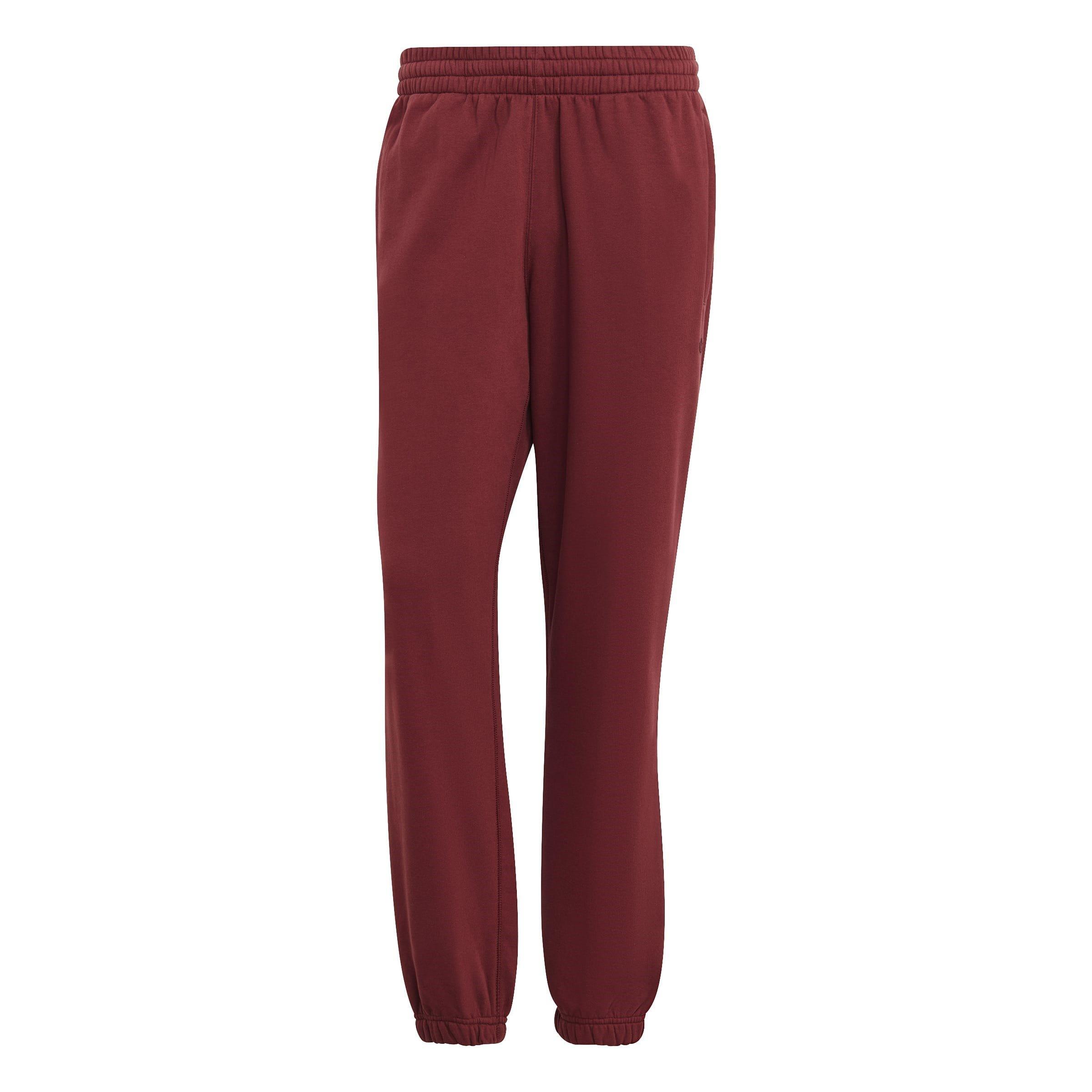 Shadow Red - adidas Originals - Men's Closed Hem Fleece Jogging Bottoms - 6