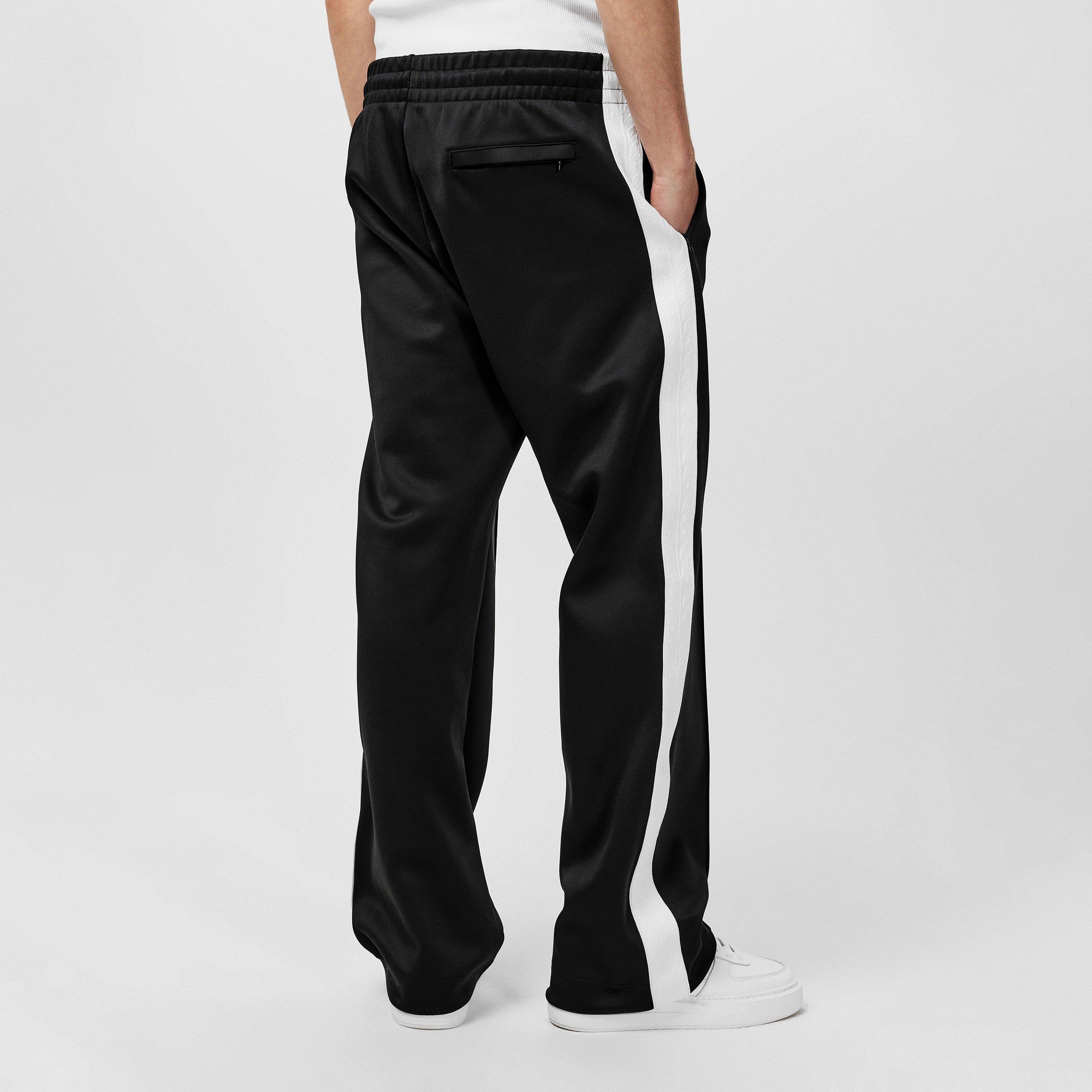 Black - Casablanca - Men's Open Hem Fleece Joggers - 5