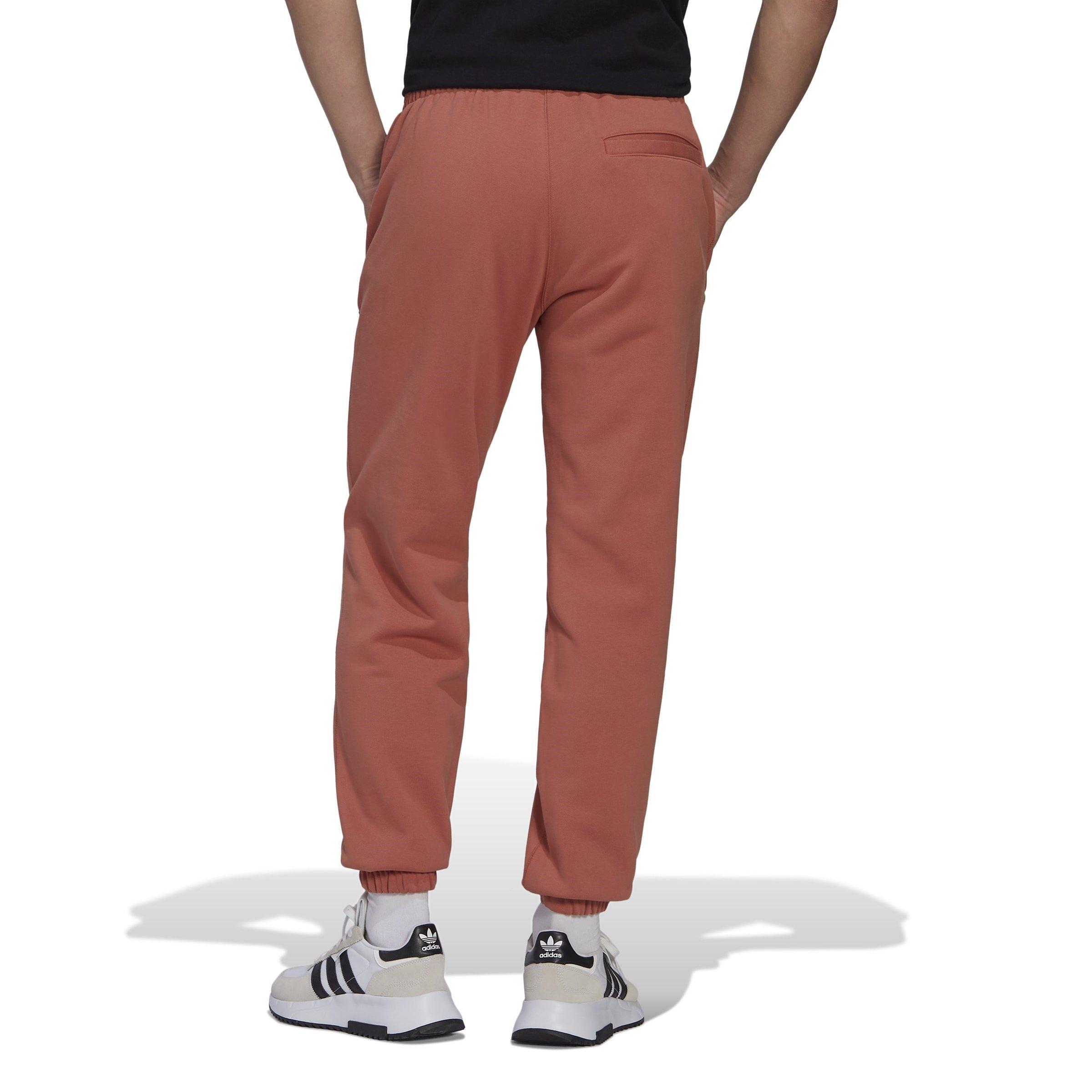 Brown - adidas Originals - Closed Hem Fleece Joggers - 3