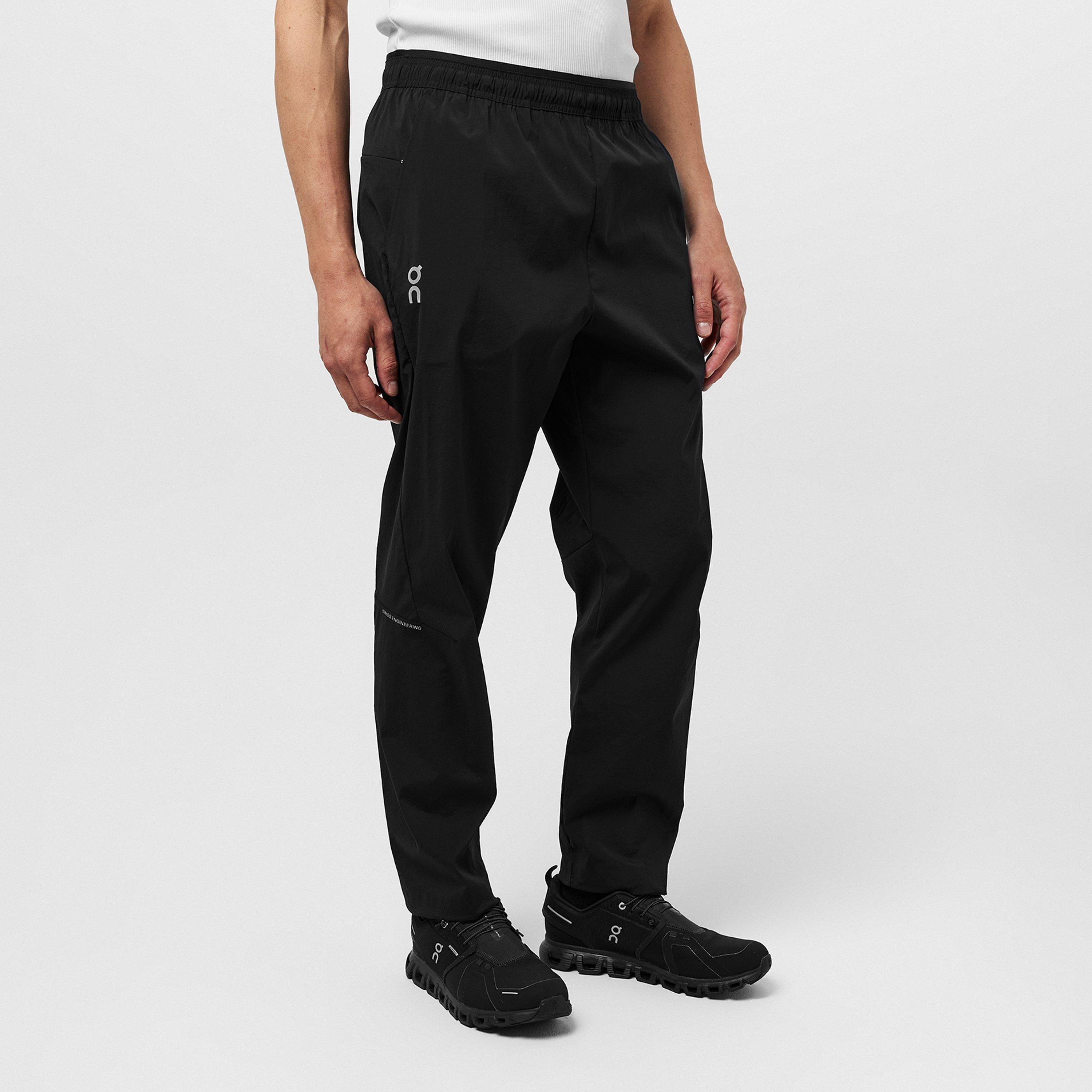 Black - On - Men's All Day Closed Hem Jersey Joggers - 3