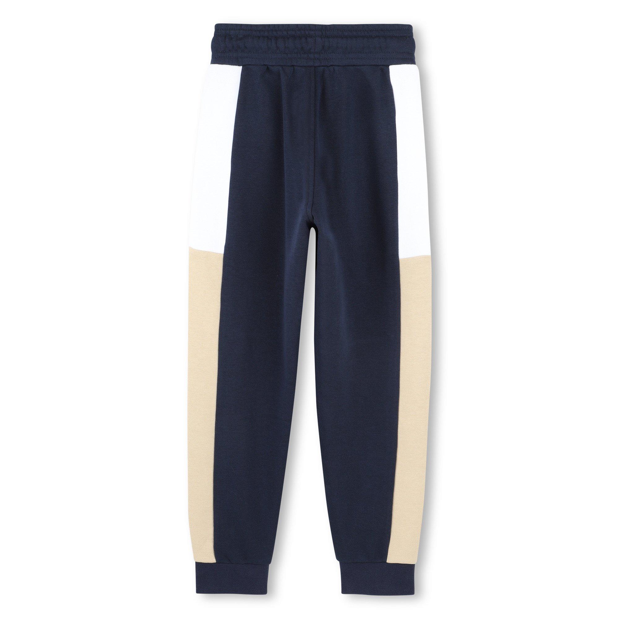 Marineblau 849 - Boss - Kids Colour Cotton-Terry Jogging Bottoms - 2