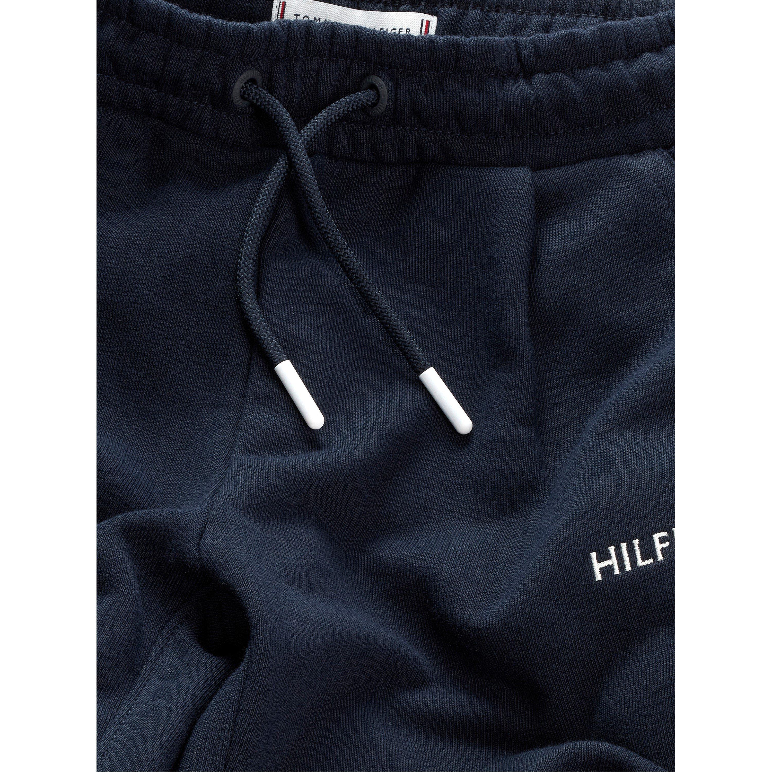 Night Navy C1G - Tommy Hilfiger - Kids' FLAG WIDE Open Hem Fleece Joggers - 2