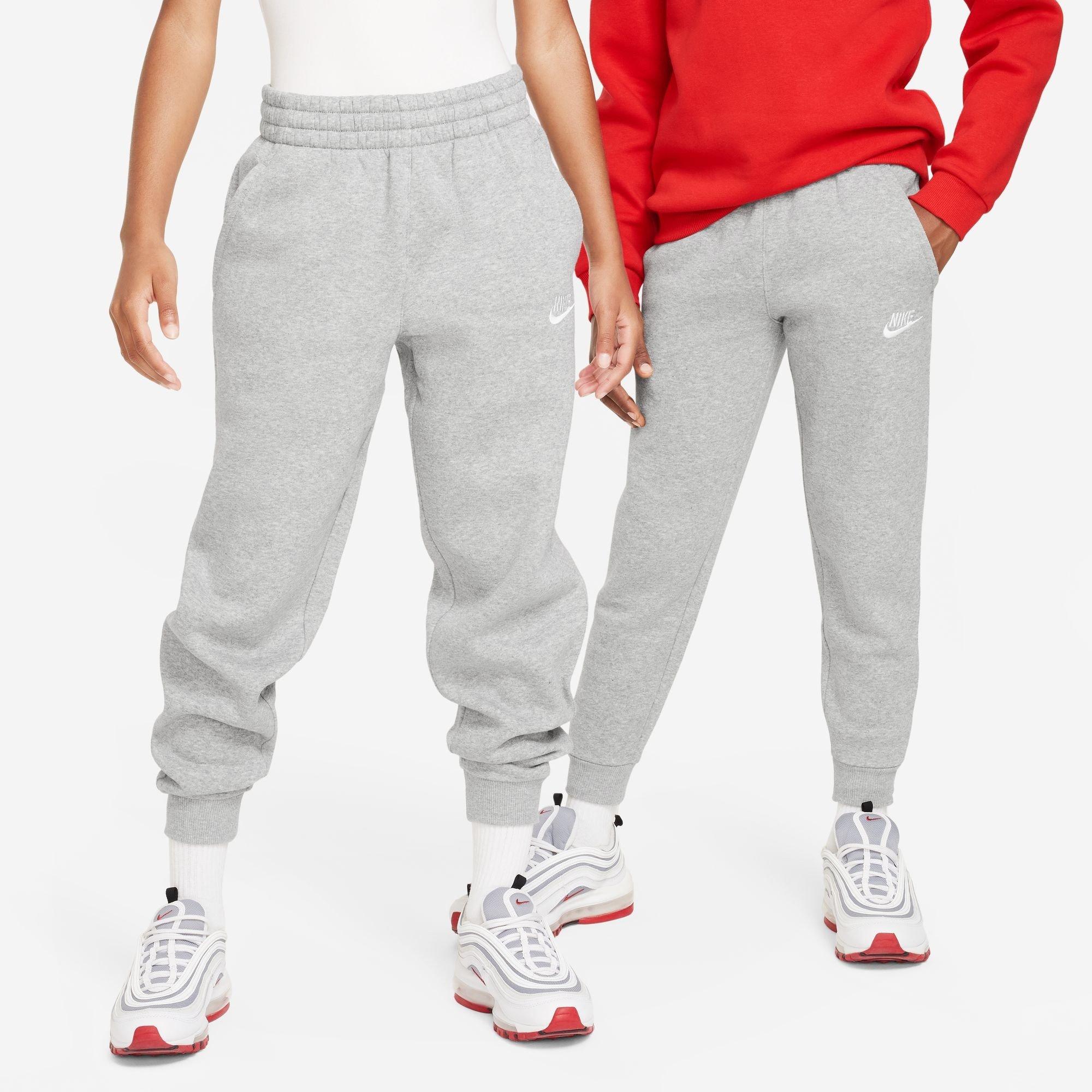 Nike Boys Fleece Jogging Bottoms Juniors - Grey - 7-8 (SB)