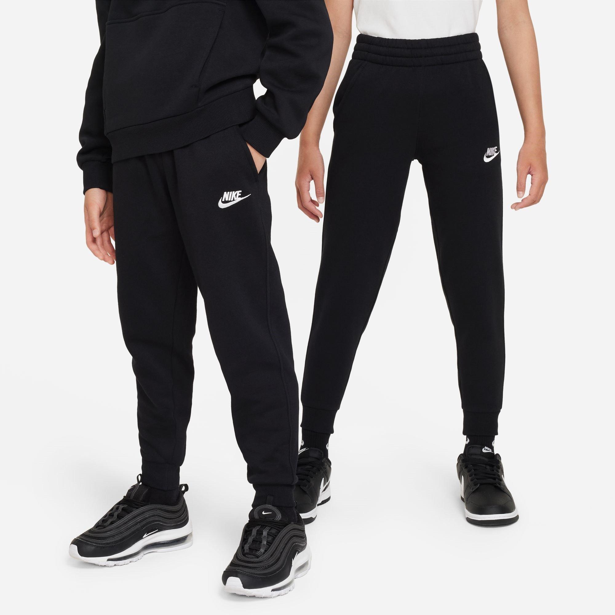 Crna - Nike - Fleece Jogging Bottoms Juniors - 5
