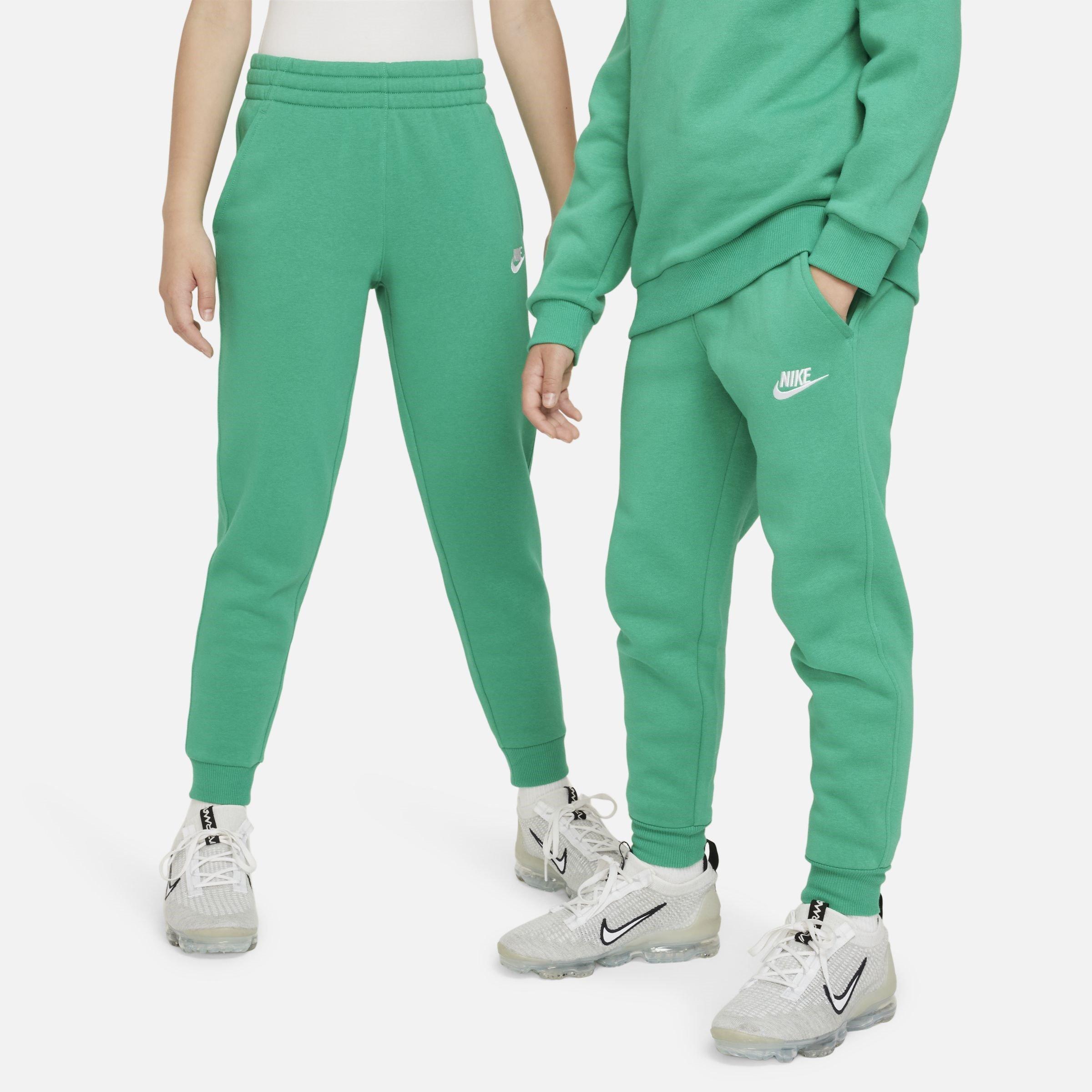 Nike Boys Fleece Jogging Bottoms Juniors - Stad Grn/Wht - 13 Yrs