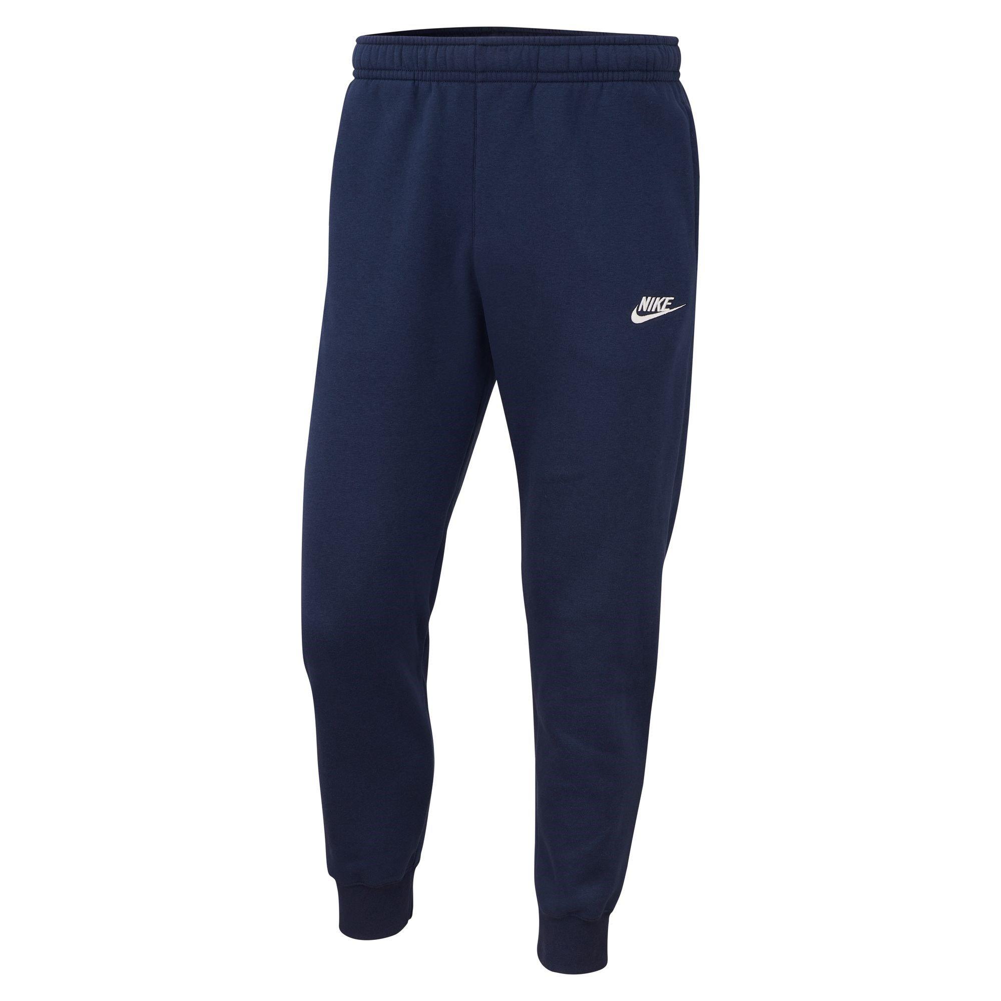 Nike Men's Navy Sportswear Club Fleece Jogging Pants - S