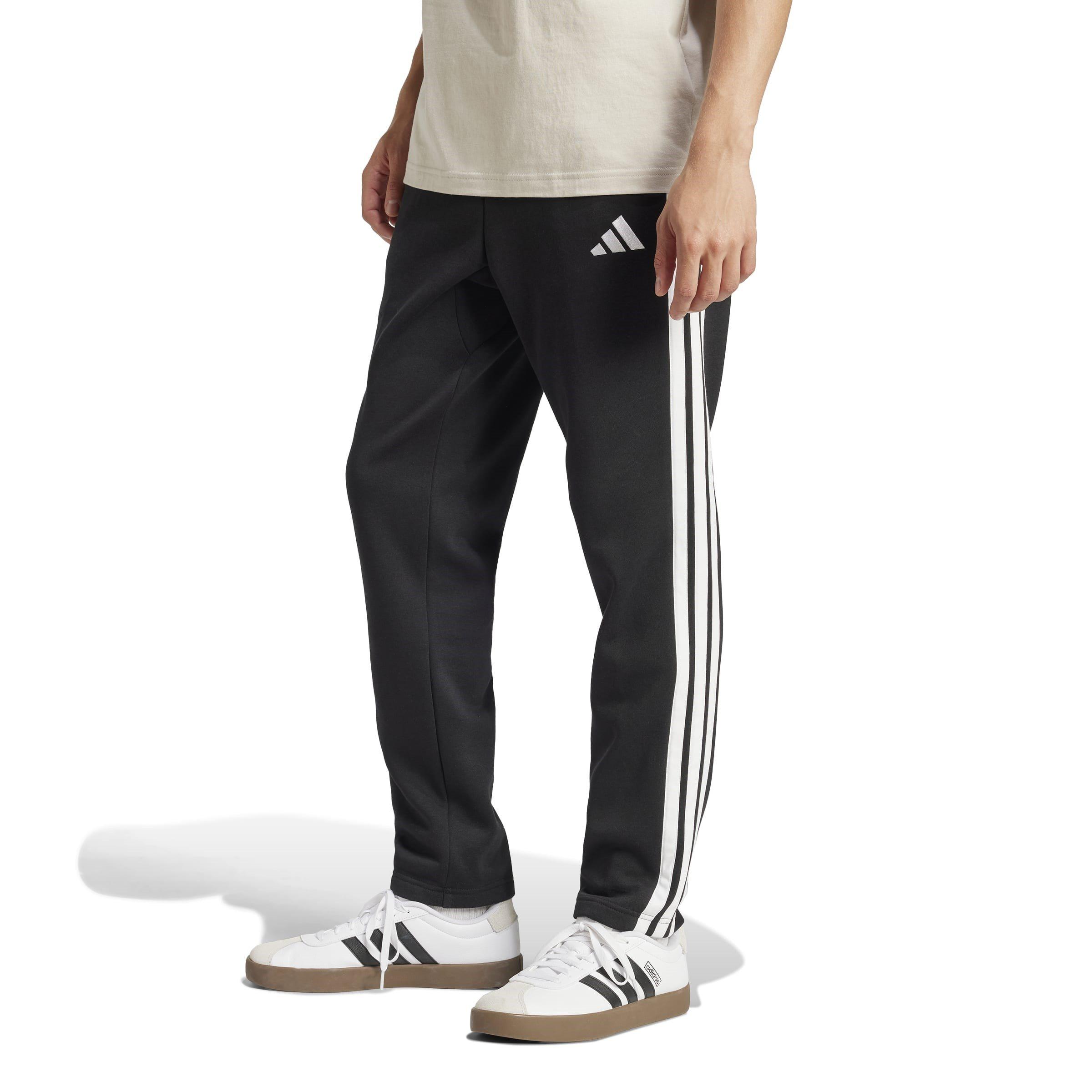 Zwart/Wit - adidas - Open Hem Fleece Joggers - 2