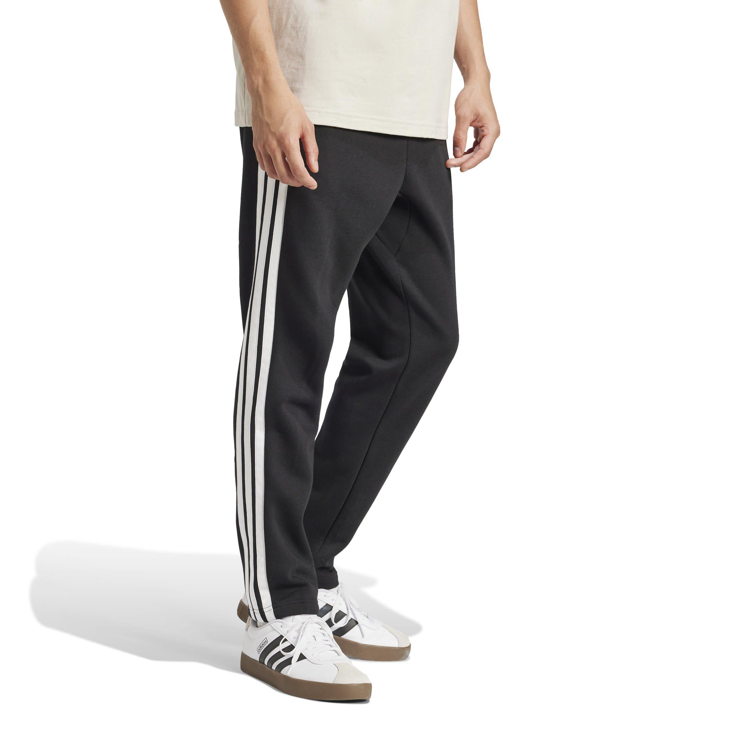 Zwart/Wit - adidas - Open Hem Fleece Joggers - 4