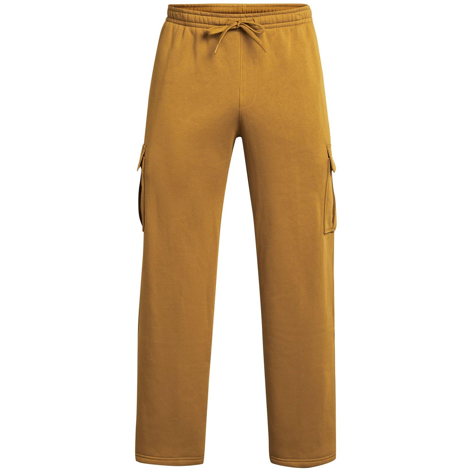 Under Armour Men's Pr Icon Open Hem Fleece Joggers - Yellow - S