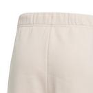 Qrtz/OWht/Blk - adidas - Lounge Cotton Fleece Wide-Leg Trousers Juniors - 5
