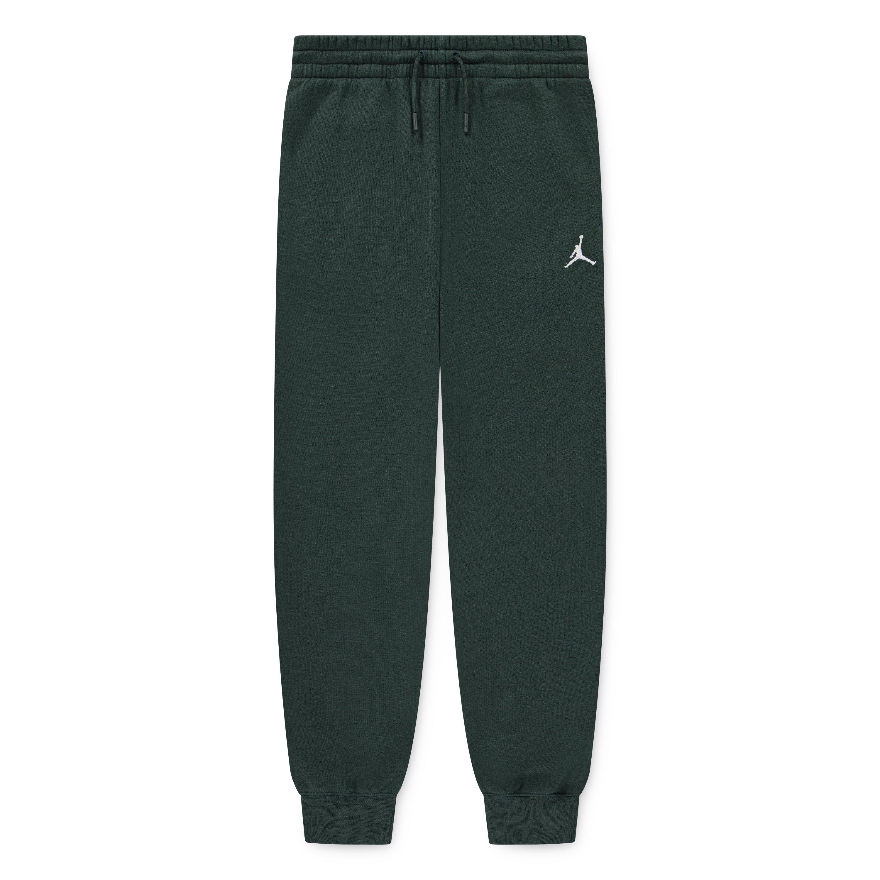 Air Jordan Boys Kids' Brkln Open Hem Fleece Joggers - Midnight Green - 11-12 (L)