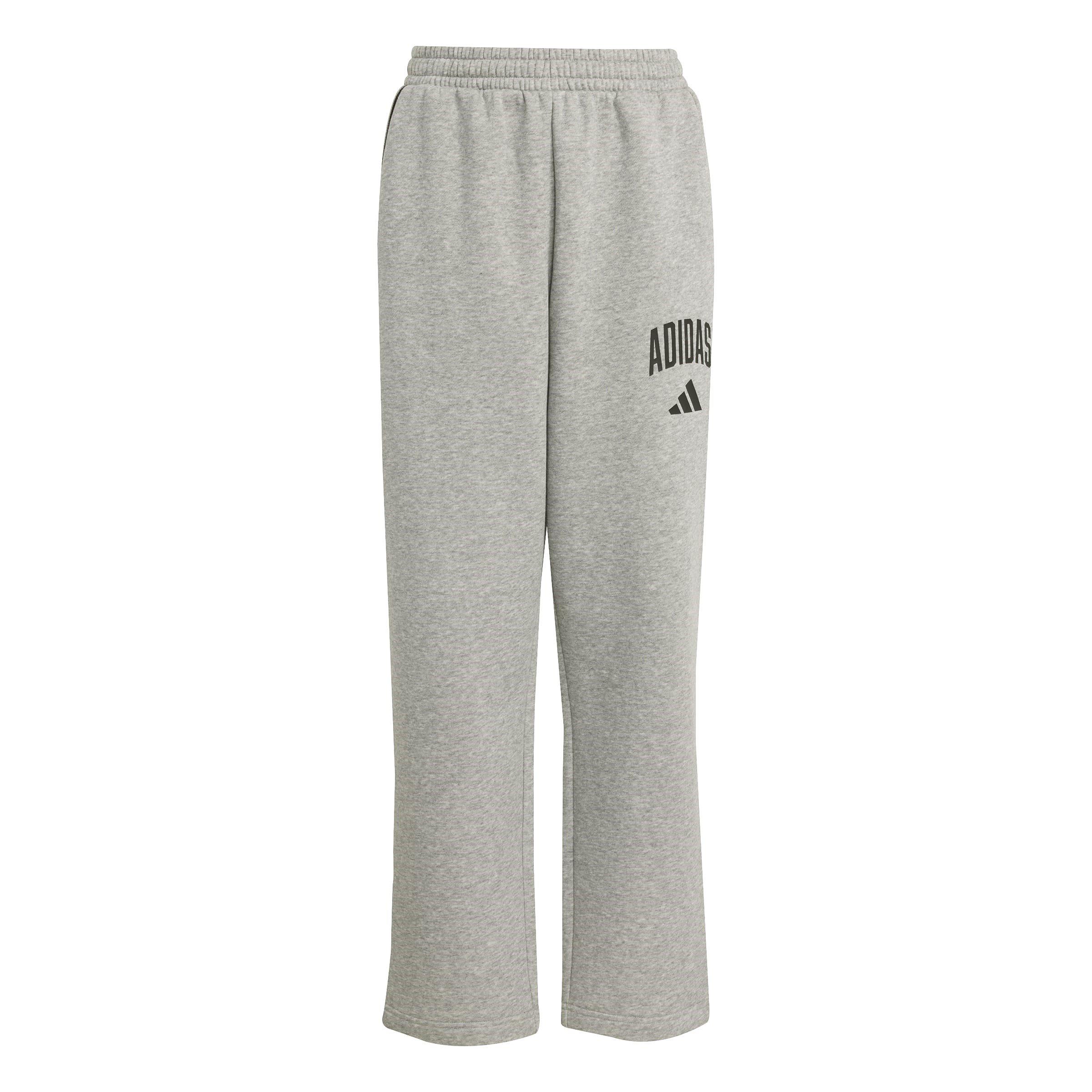 Adidas  Kids Seasonals Essentials Collegiate Pant Juniors - Grey/Black - 13 Years