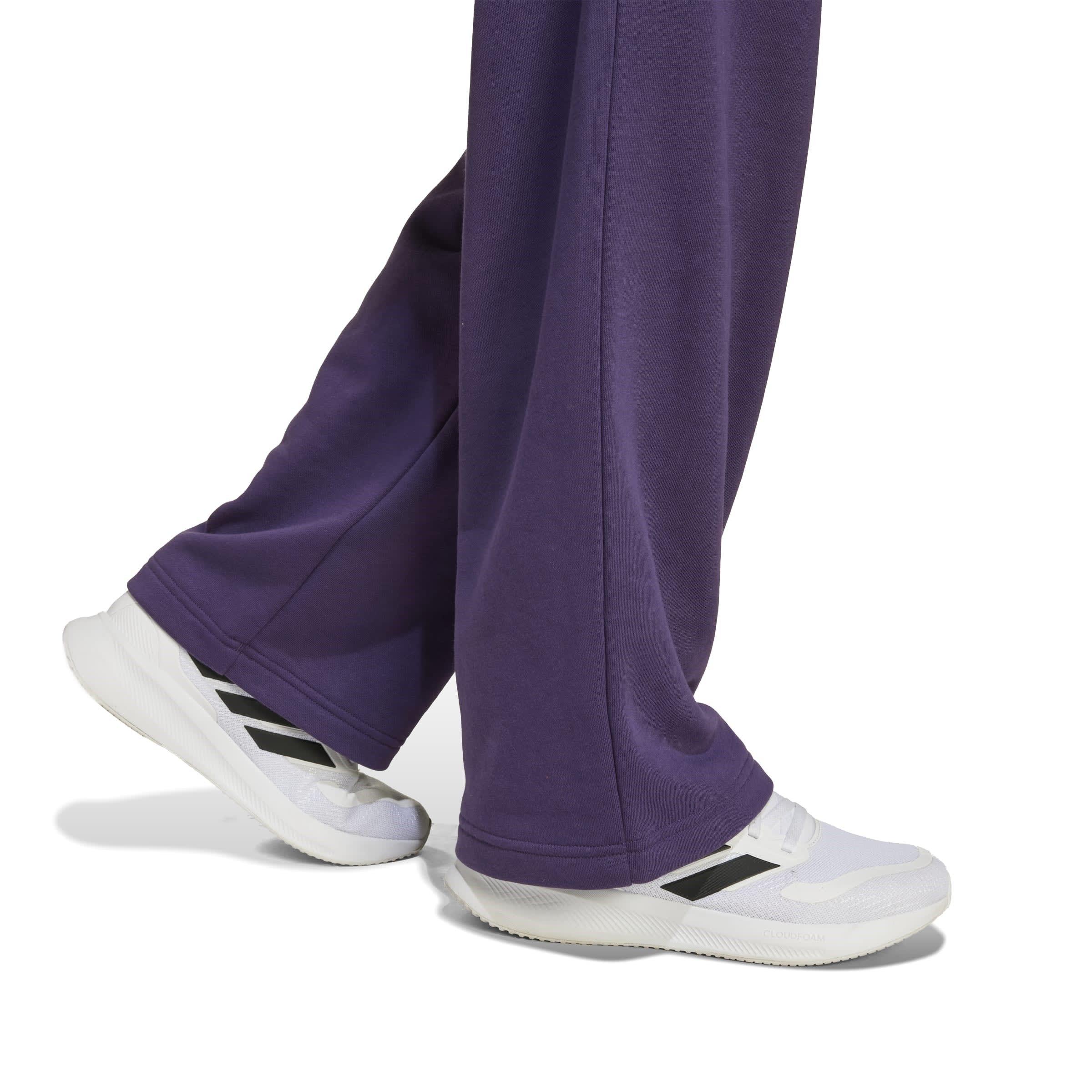 Plum/White - adidas - Seasonals Essentials Collegiate Joggers Kids - 5
