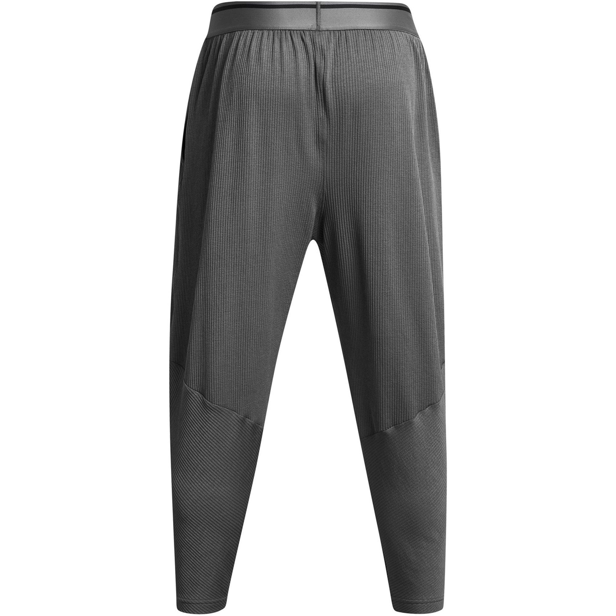 Grau - Under Armour - Ribbed Open Hem Fleece Joggers - 2
