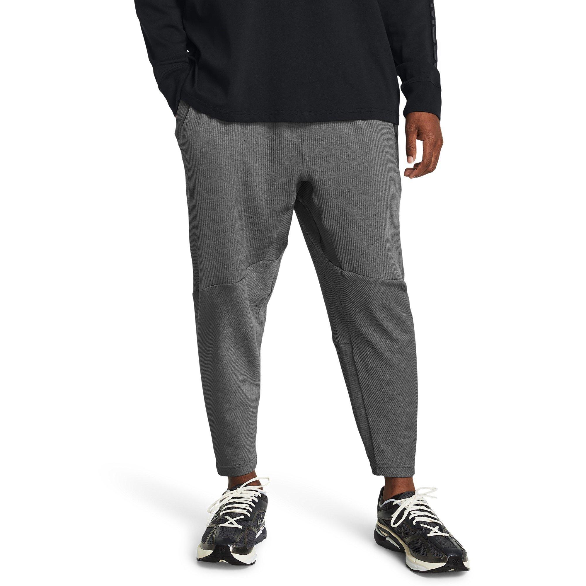 Grau - Under Armour - Ribbed Open Hem Fleece Joggers - 3