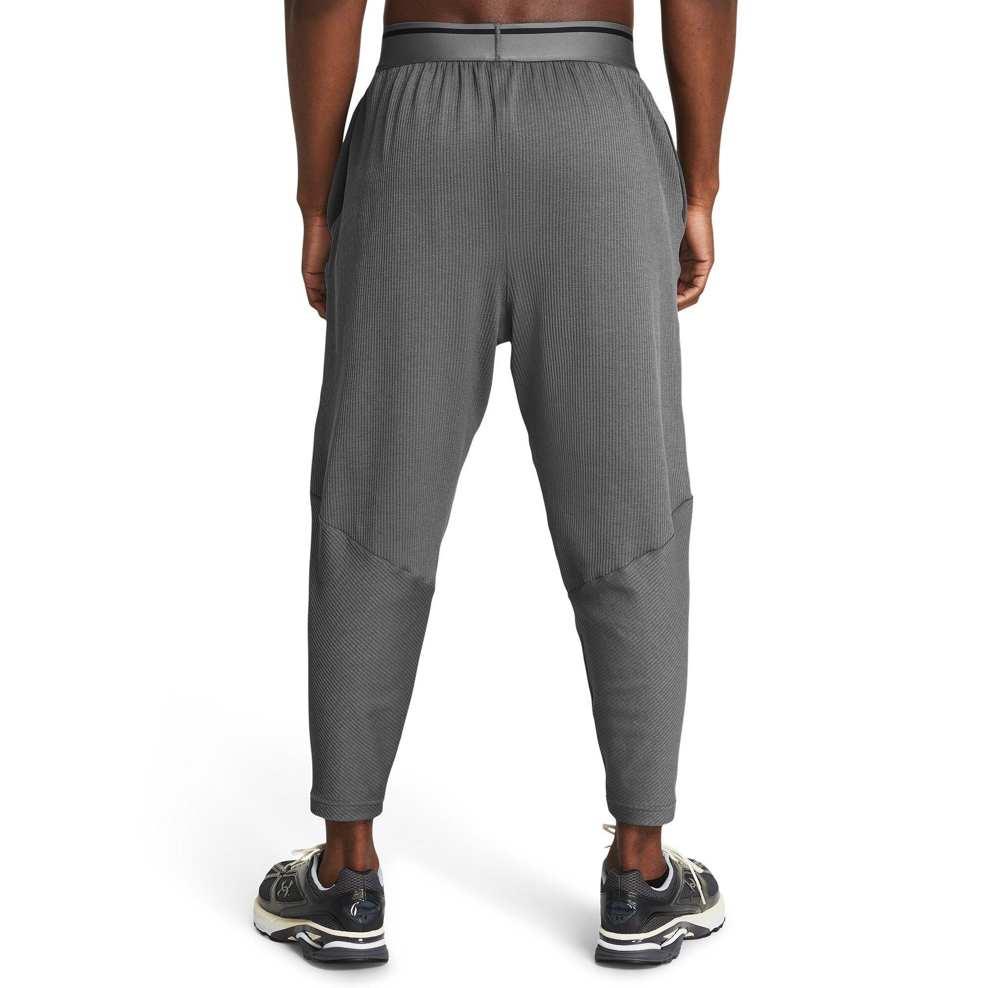 Grau - Under Armour - Ribbed Open Hem Fleece Joggers - 4