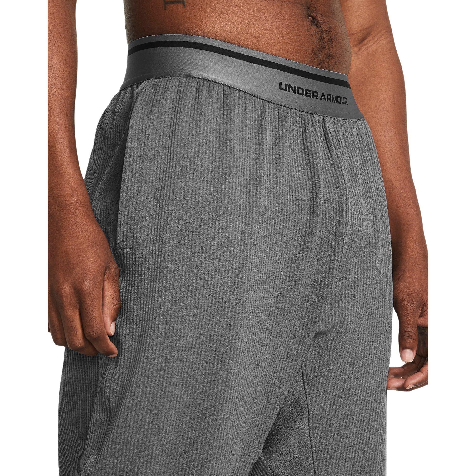 Grau - Under Armour - Ribbed Open Hem Fleece Joggers - 5