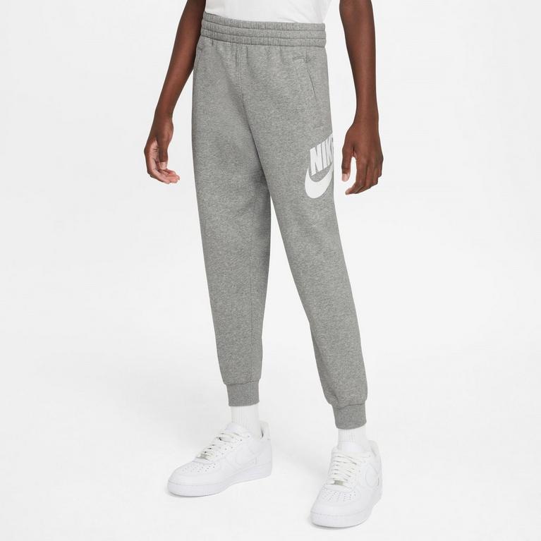 Gris - Nike - Sportswear Club Fleece Big Kids' (Boys') Pants - 1