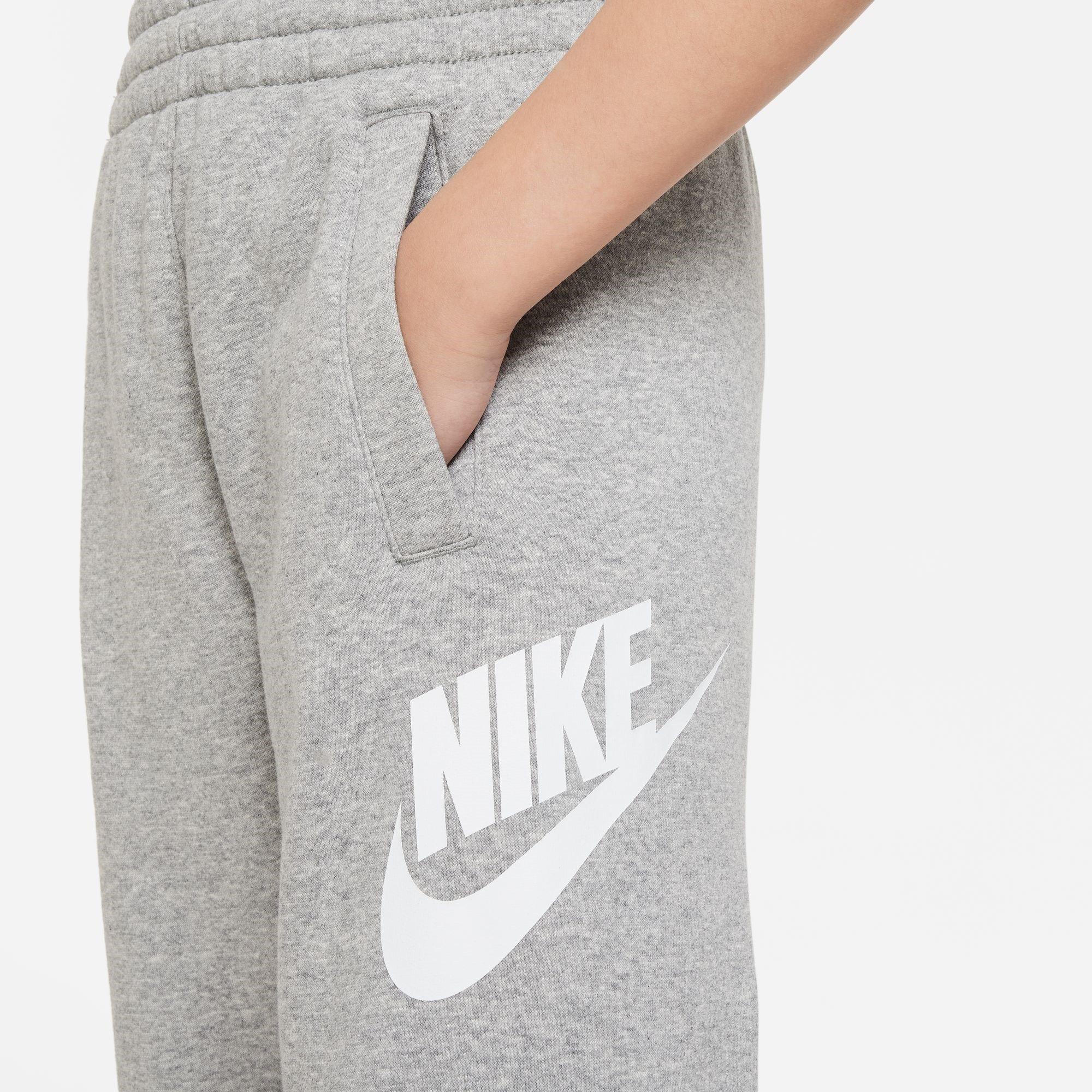 Grå - Nike - Sportswear Club Fleece Big Kids' (Boys') Pants - 6