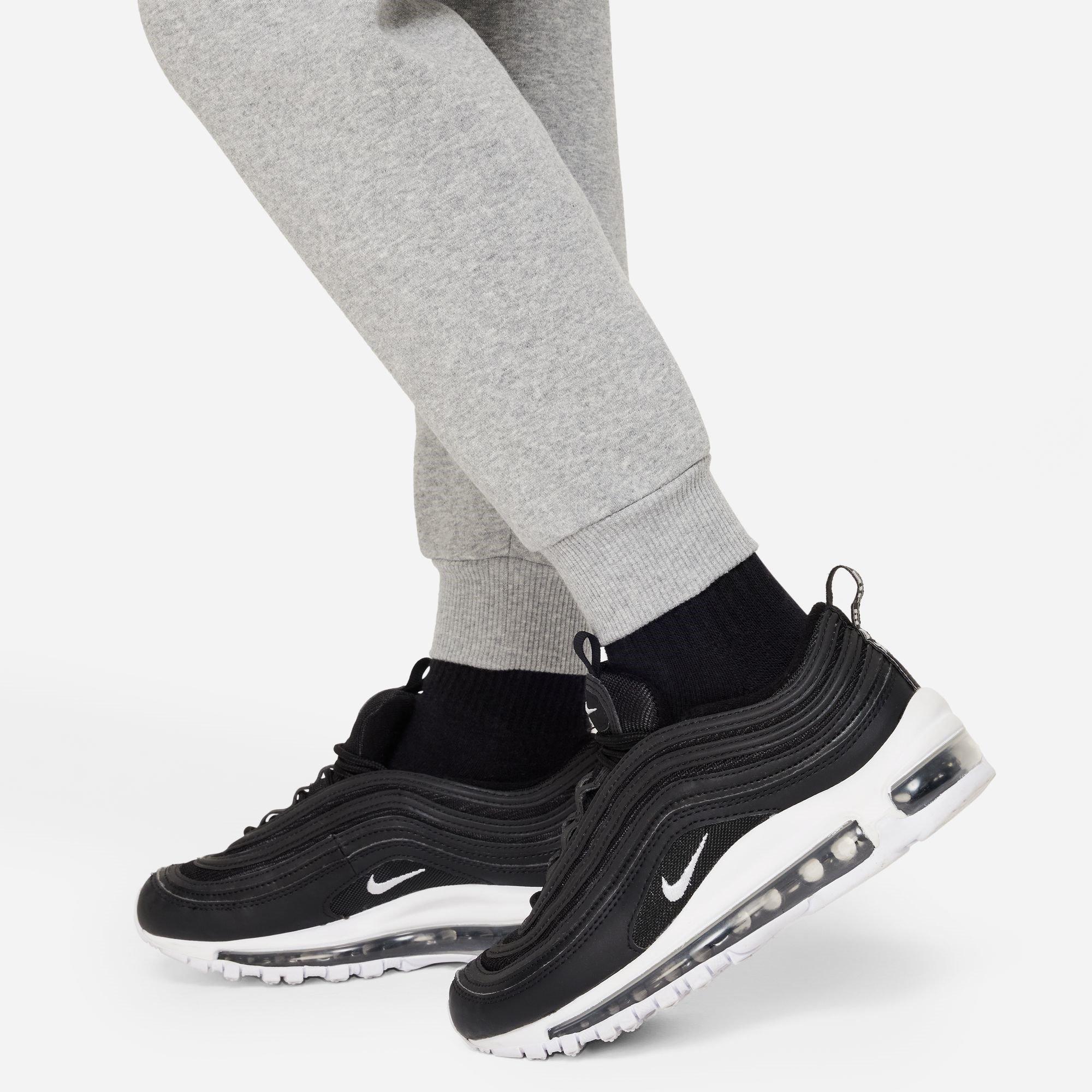 Grå - Nike - Sportswear Club Fleece Big Kids' (Boys') Pants - 8