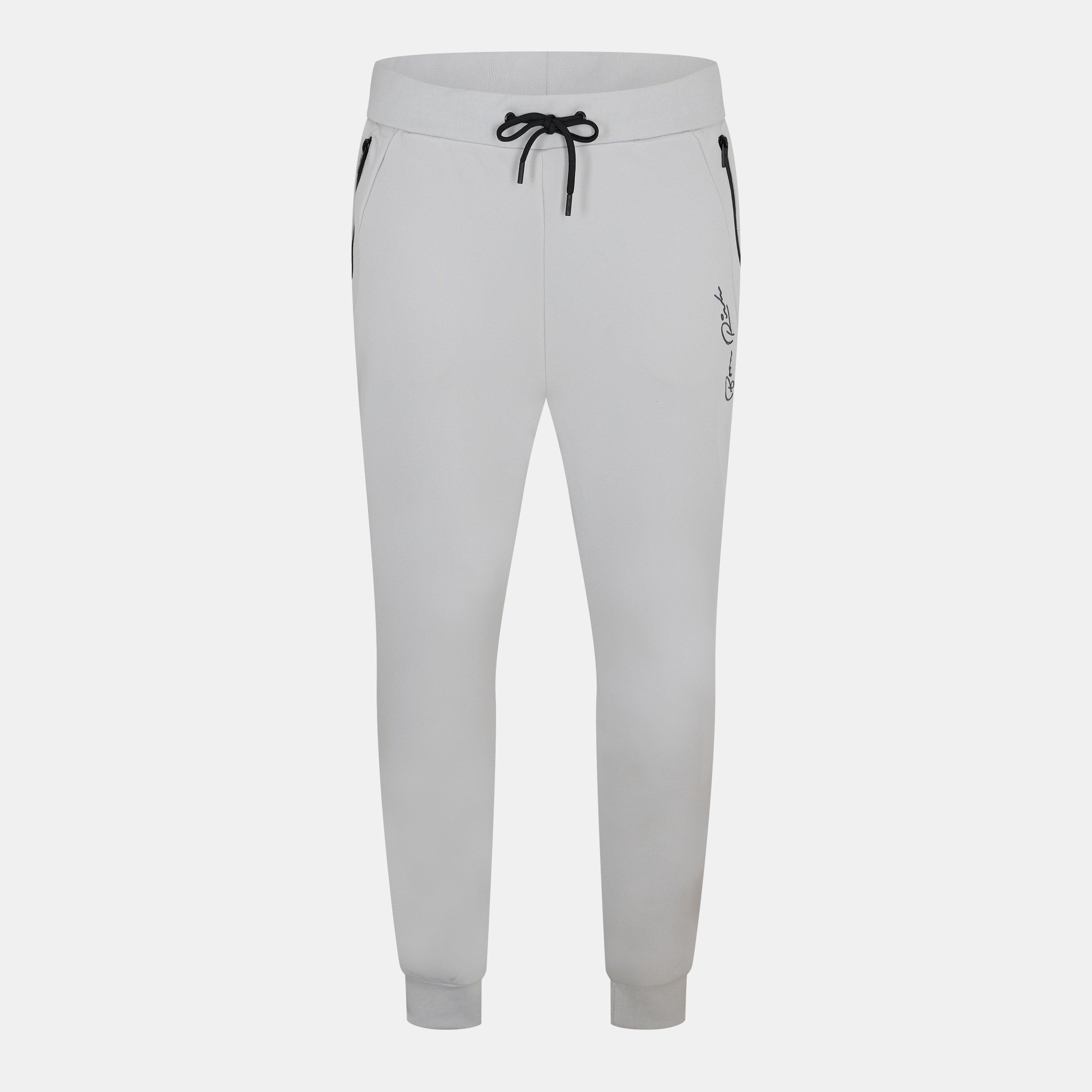 Mystic Blue - Born Rich - Men's Agosto Open Hem Fleece Joggers - 1