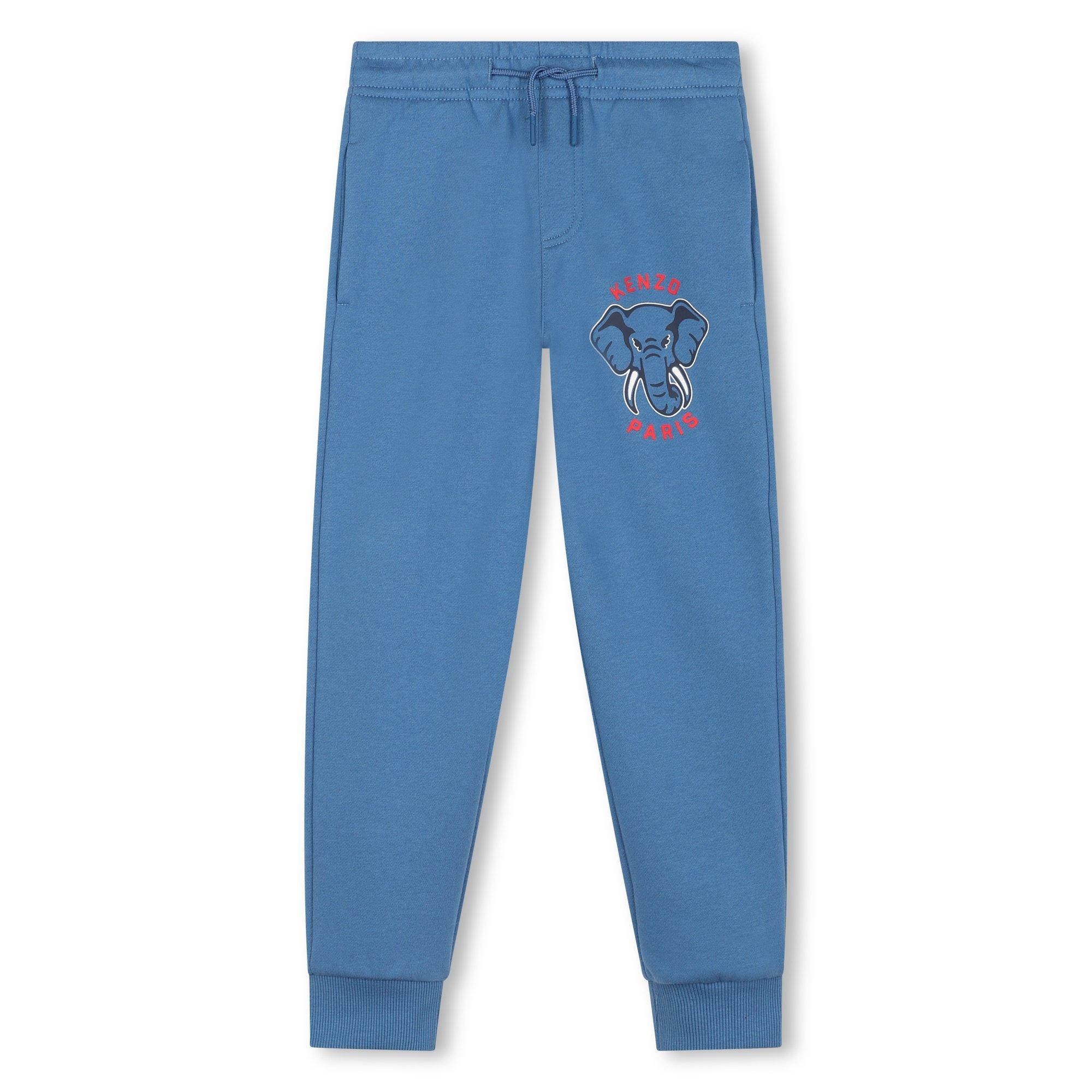 Blue 780 - Kenzo - Elephant Logo Jogging Bottoms Juniors - 1