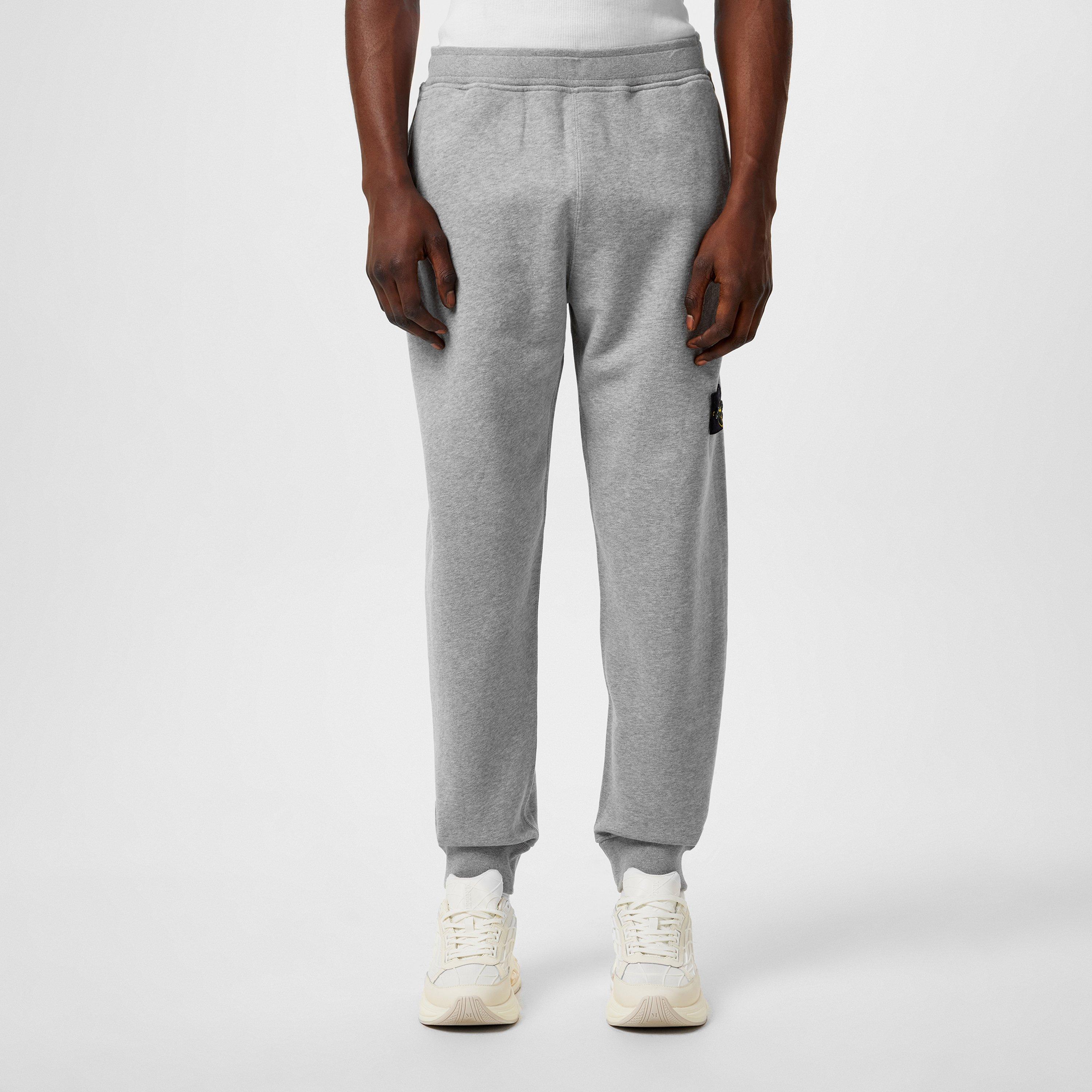 Stone Island Heavyweight Fleece Jogging Bottoms - Polv Mel V0M64 - Size 2XL