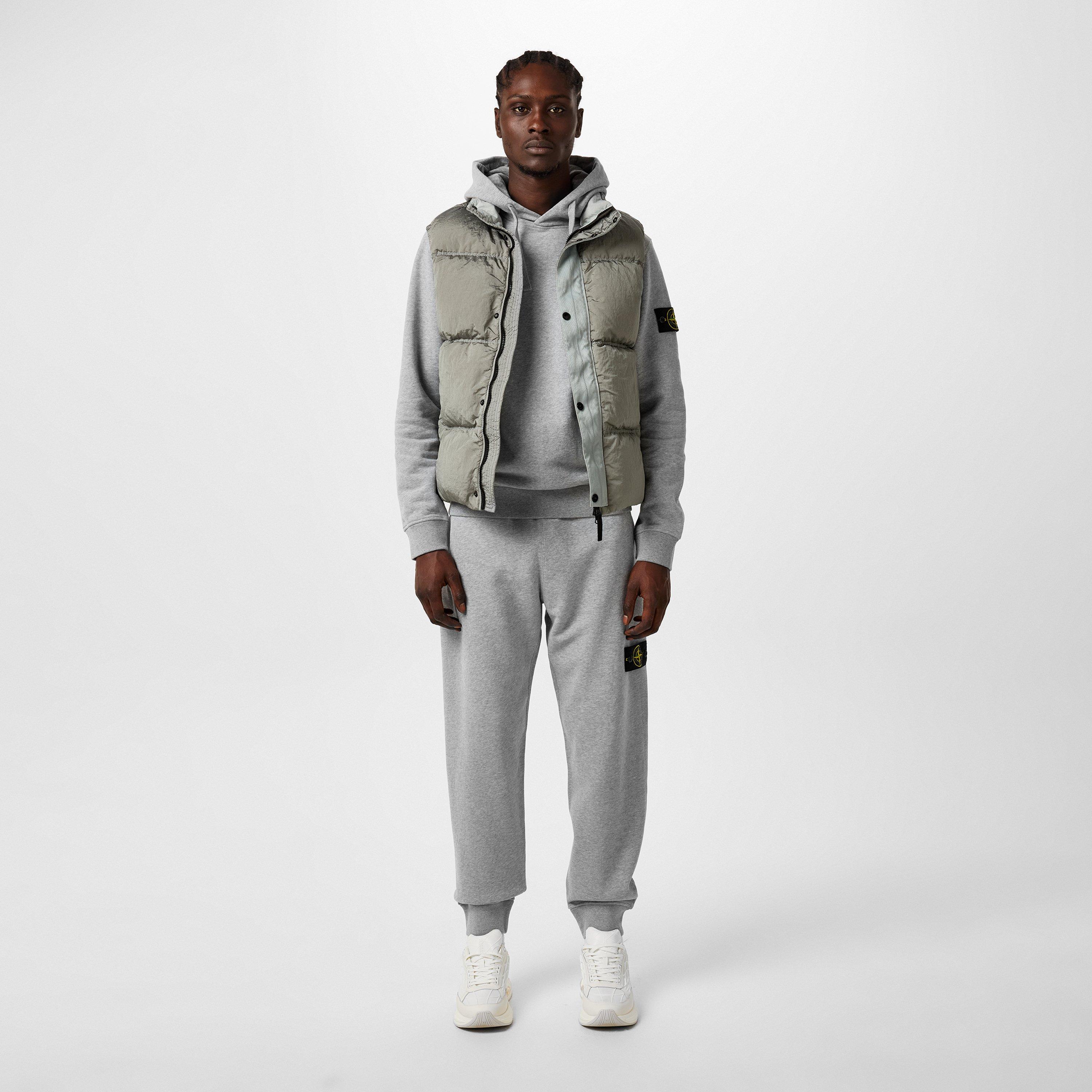 Polv Mel V0M64 - Stone Island - Heavyweight Fleece Jogging Bottoms - 4