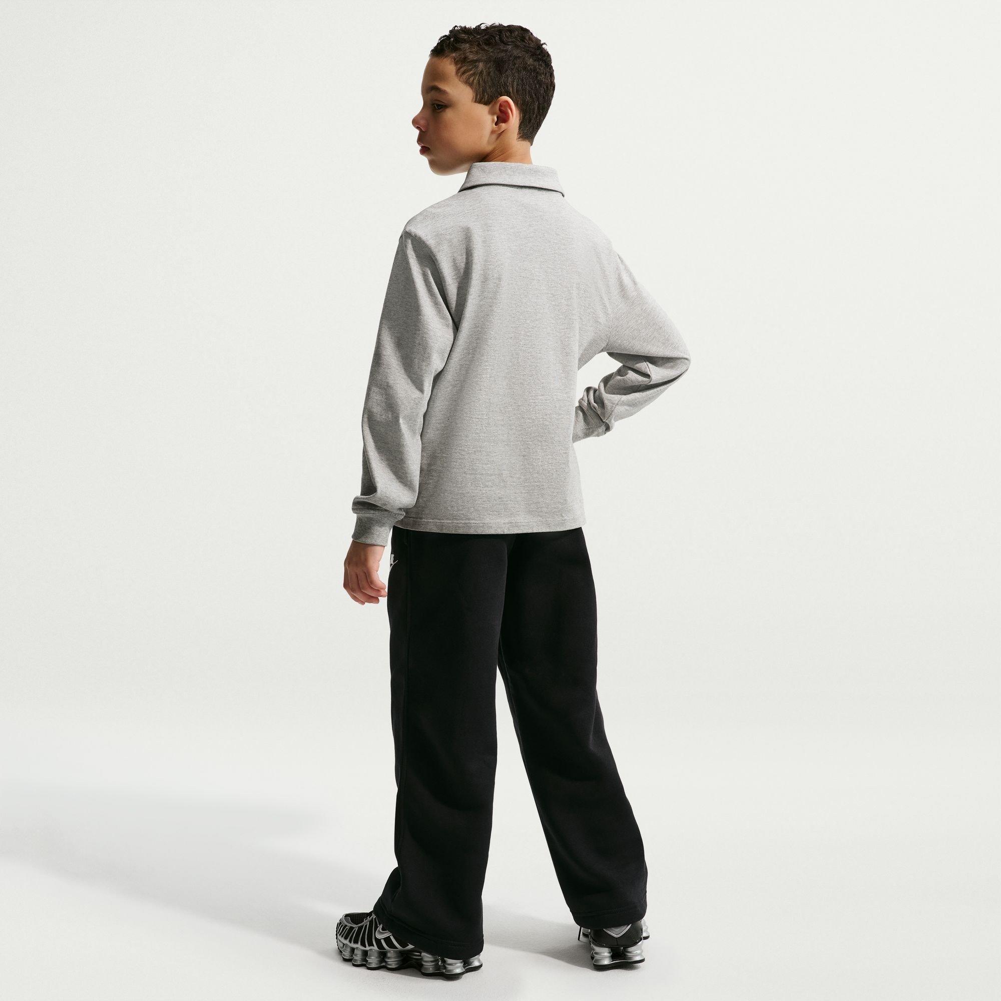 Black - Nike - Nike O/Hem Flc Pant Jn71 - 3