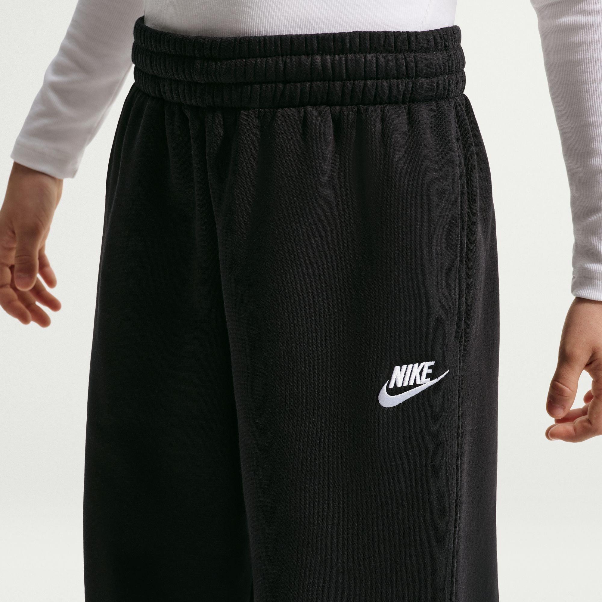 Black - Nike - Nike O/Hem Flc Pant Jn71 - 5