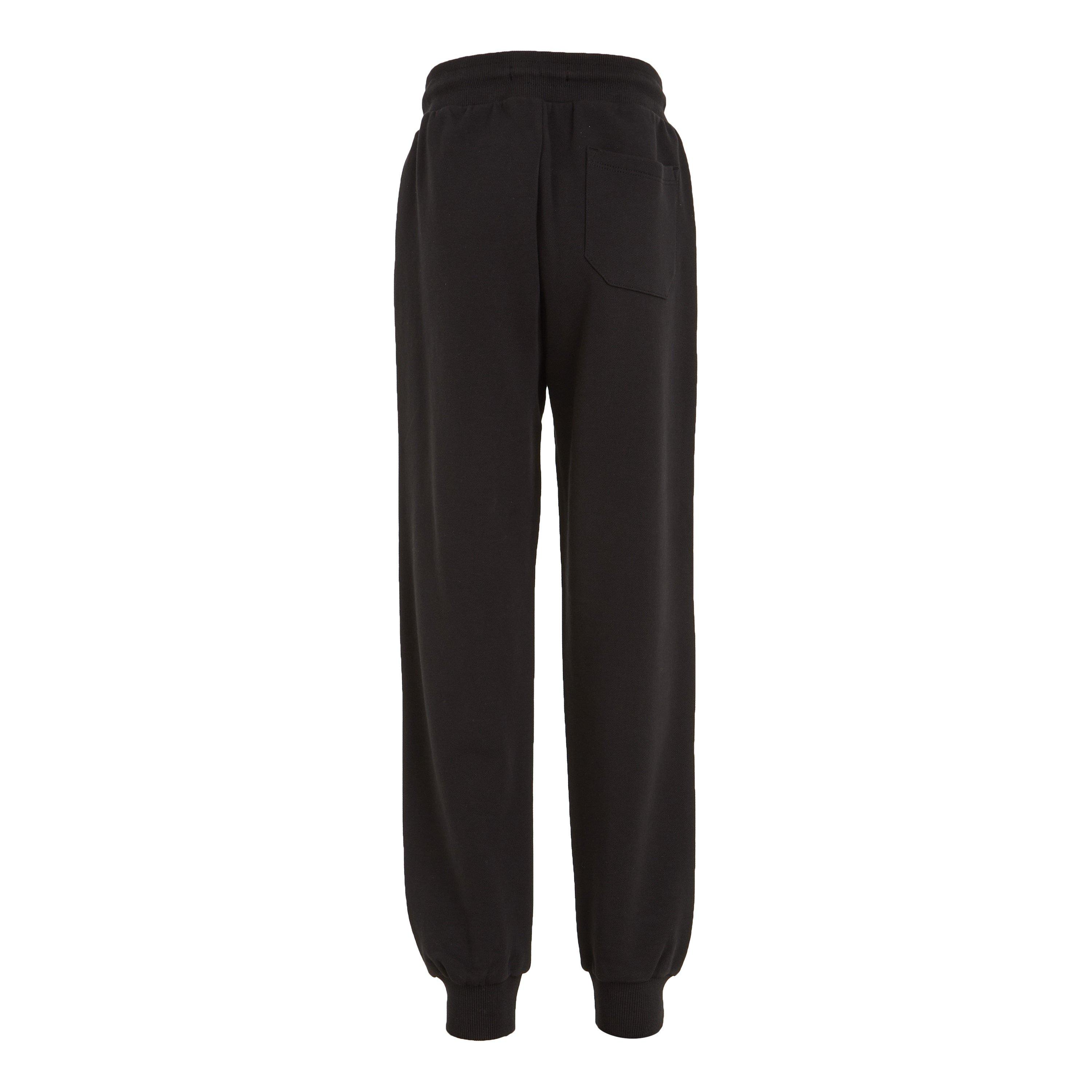 CK Black BEH - Calvin Klein Jeans - Kids' Monogram Closed Hem Fleece Joggers - 4