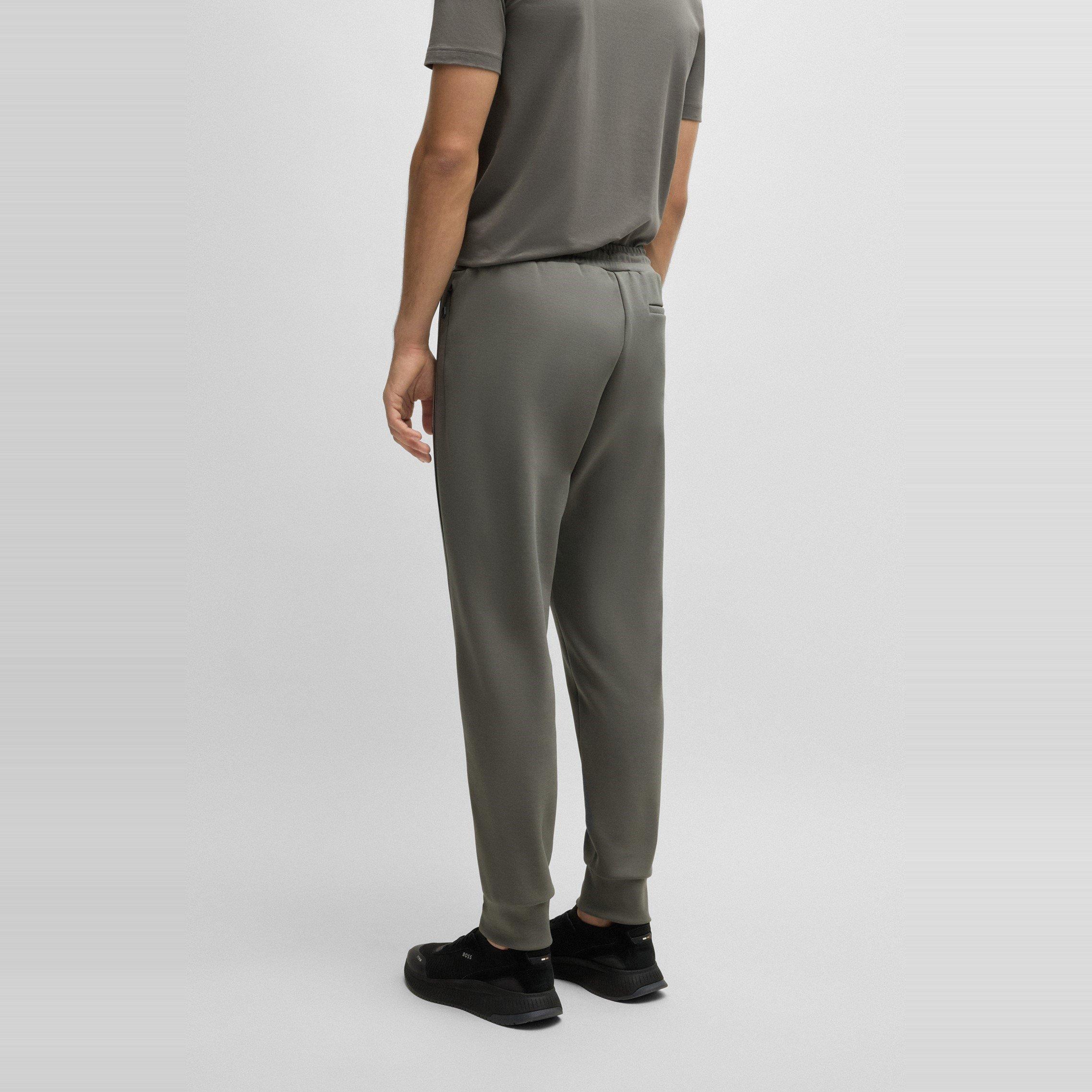Lt/Pstl Grey - Boss - Men's HBG Hadiko Jogging Bottoms, Elasticated Waistband - 3