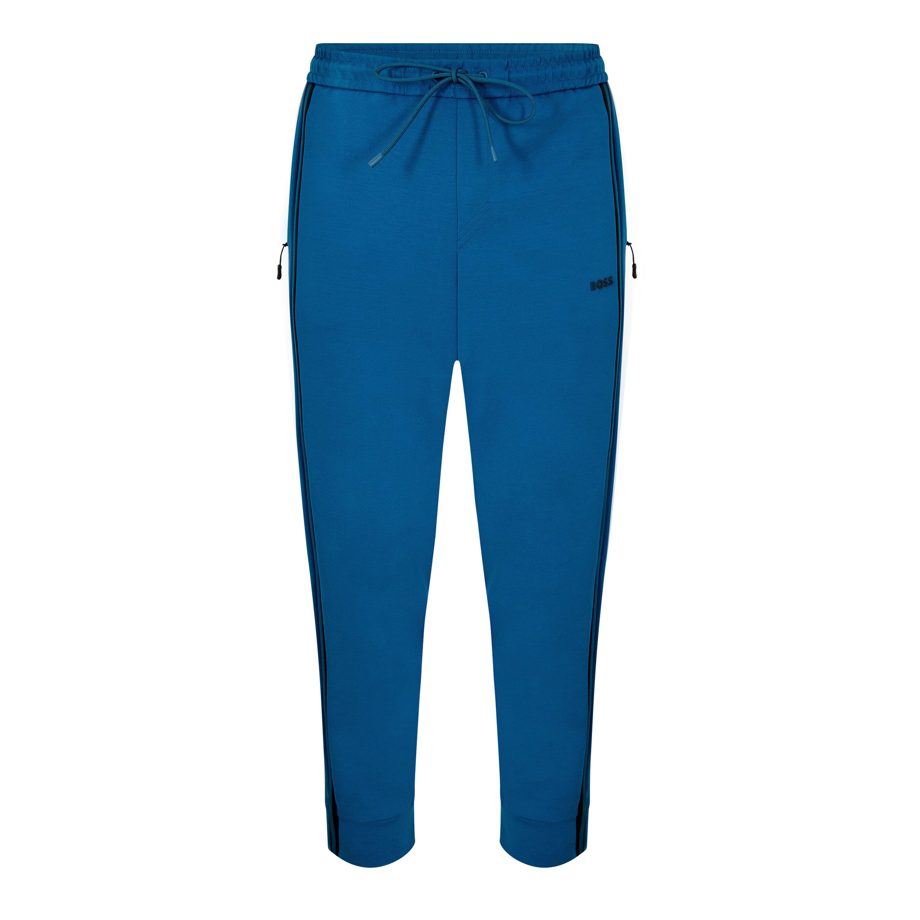 Boss Men's HBG Hadiko Jogging Bottoms, Elasticated Waistband - Open Blue - XL